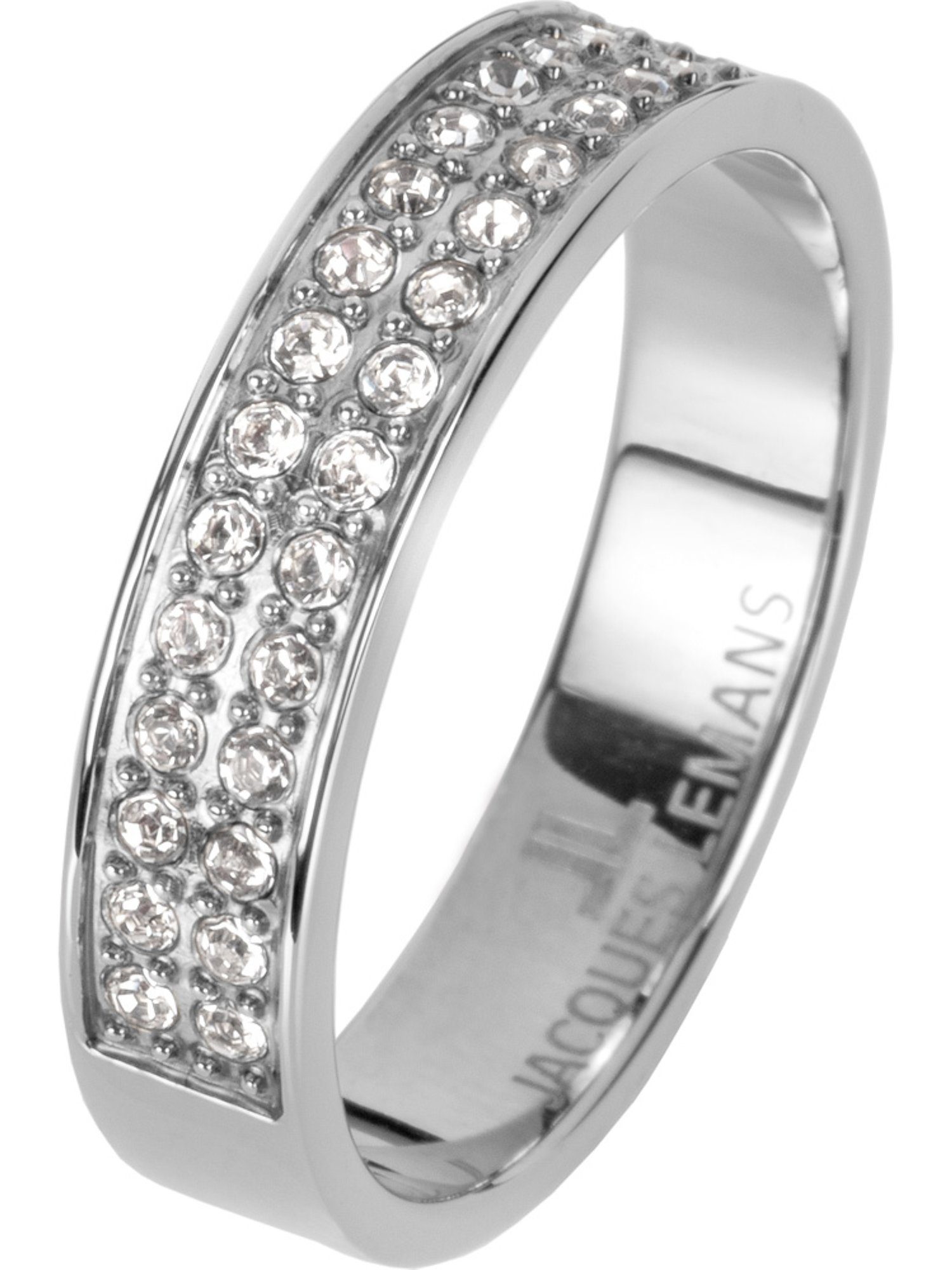 Jacques Lemans Fingerring, Swarovski-Kristall