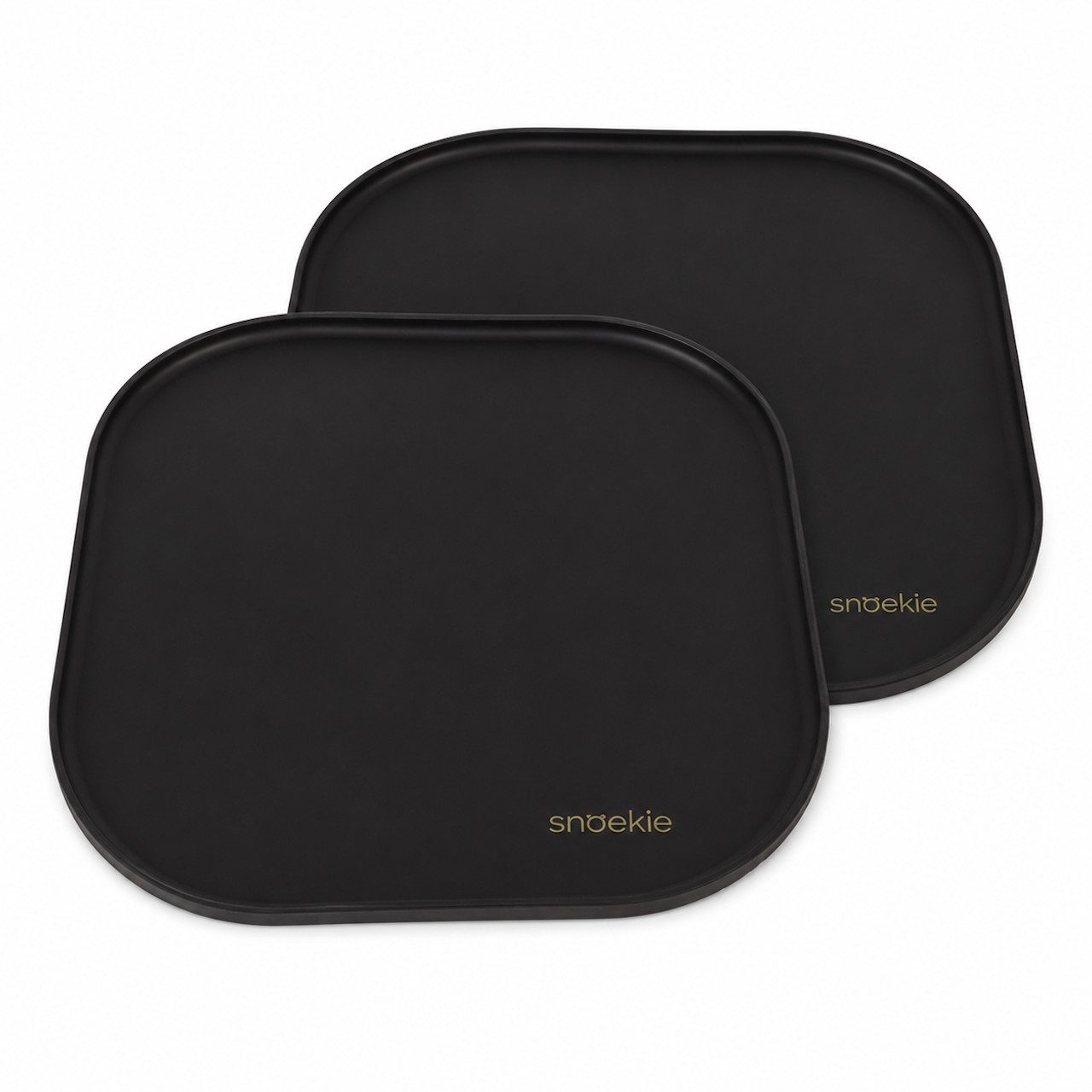 SNOEKIE Napfunterlage SNOEKIE Futtermatte Silikon für Hunde & Katzen 26 x 26 cm, 2-St.
