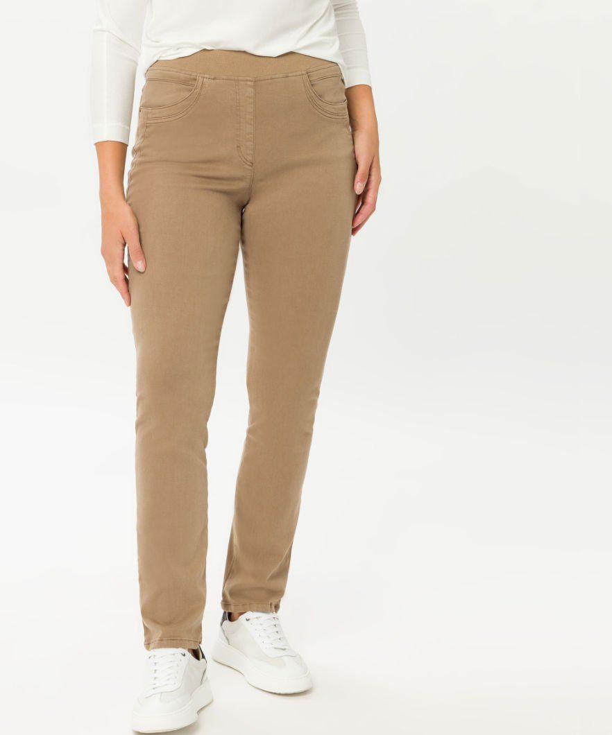 RAPHAELA by BRAX Bequeme Jeans Style PAMINA FUN taupe
