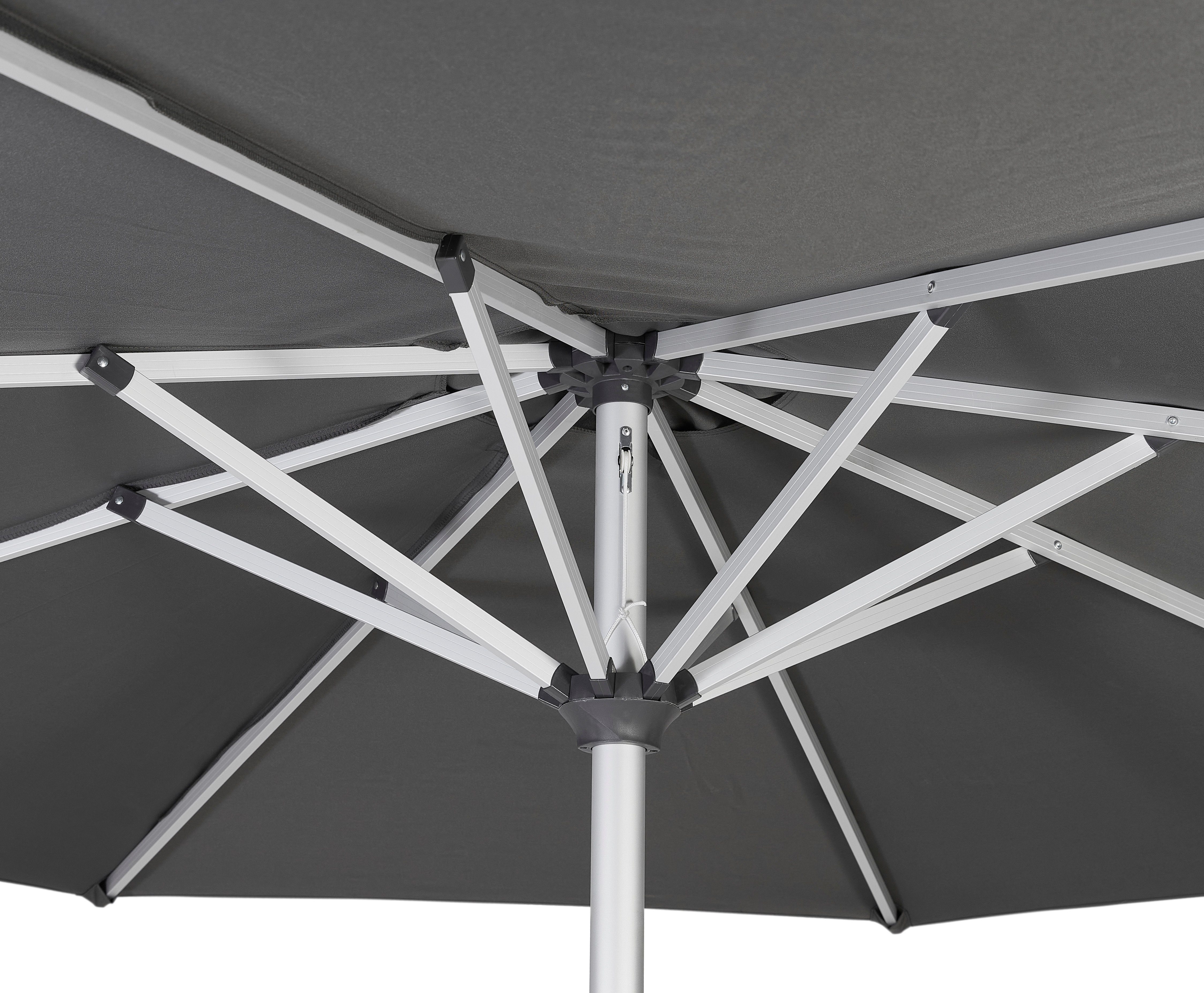 Kokoon Design Sonnenschirm Sonnenschirm RAYO Terrasse, Praktischer LxB: cm 300,00x300,00 jede für Schattenspender 