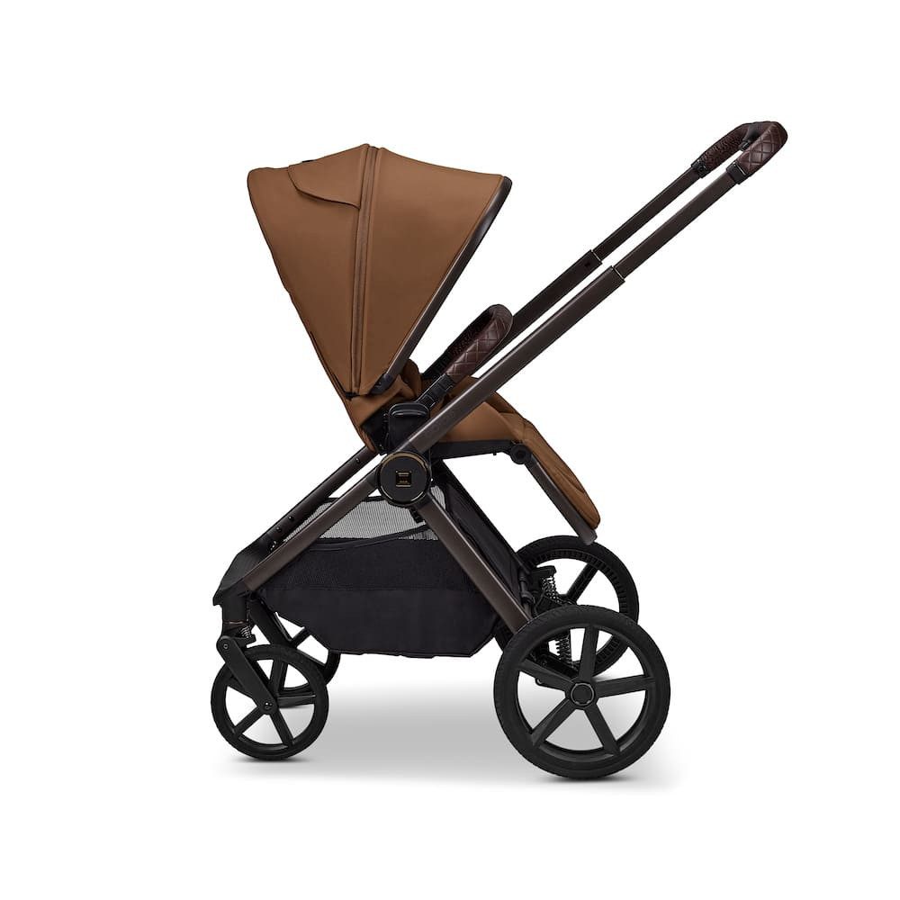 Moon Kombi-Kinderwagen Gio Fold Kombikinderwagen inkl. Cosmo 2.0, Gestell und Babywanne mit einem Handgriff zusammenfaltbar