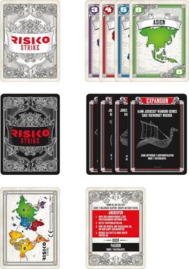 Hasbro Spiel, Kartenspiel Risiko Strike, deutsche Version