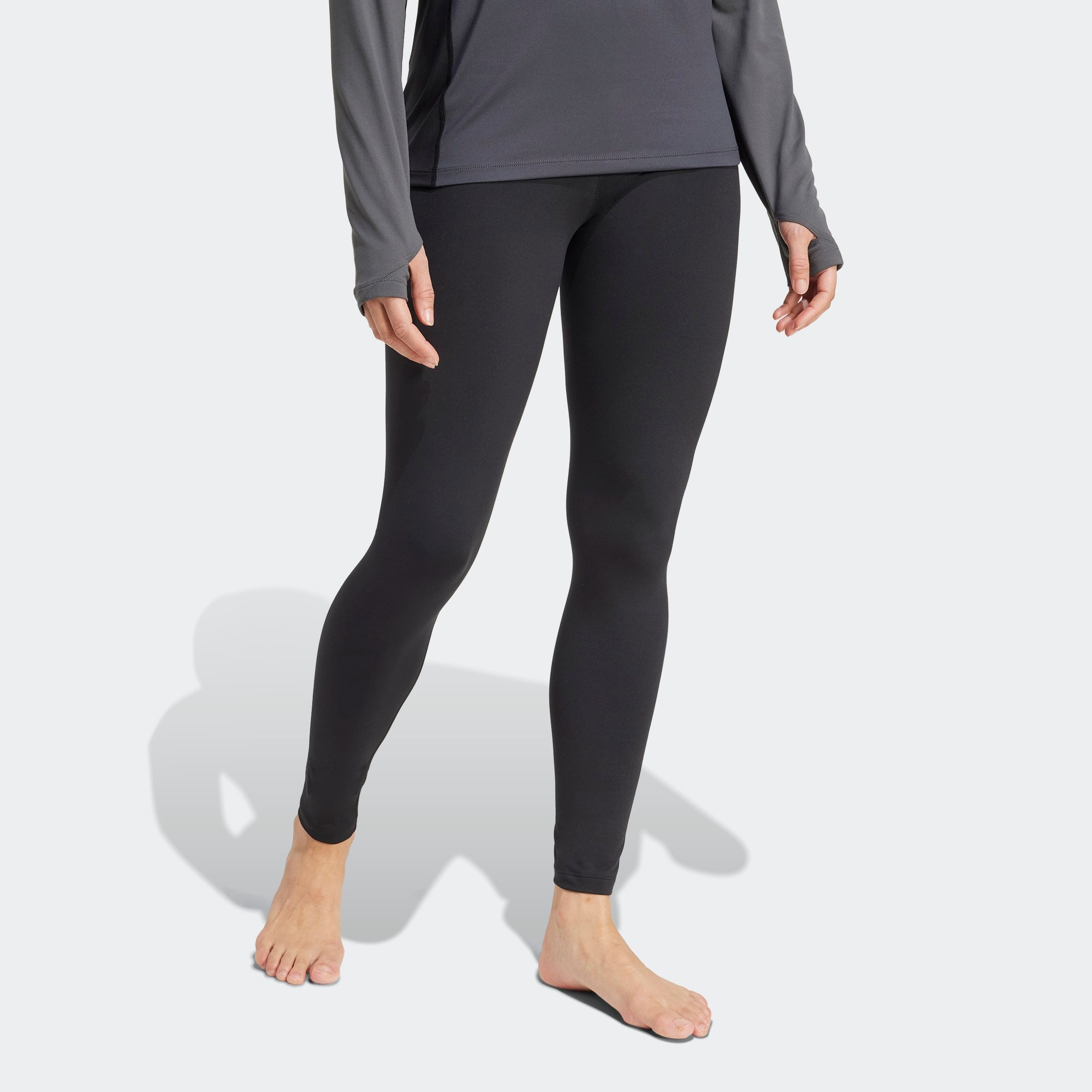 adidas TERREX Trainingstights MULTI SYNTHETIC BASELAYER LEGGINGS schmal geschnitten, für Lagenlook bei kühlem Wetter