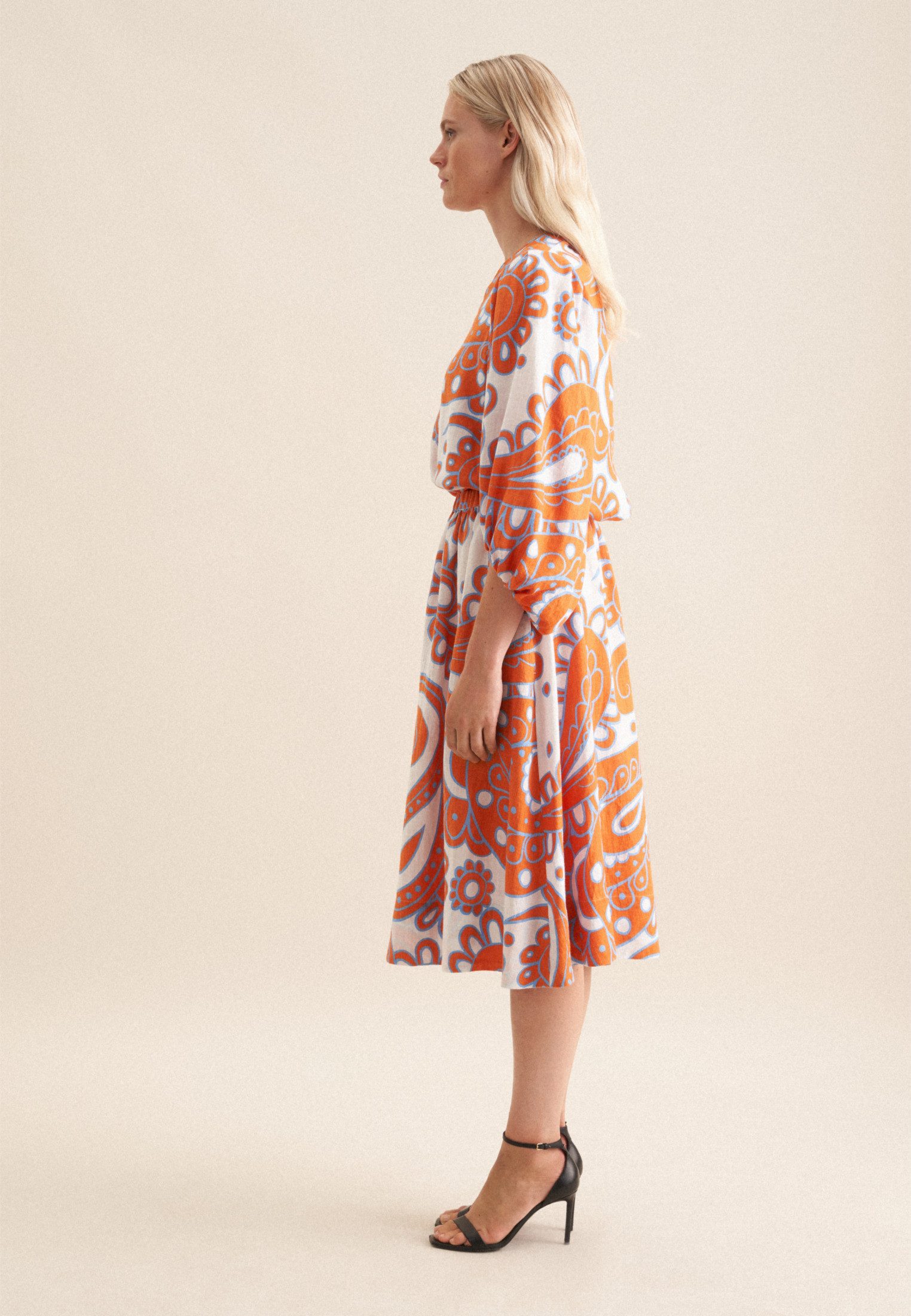 seidensticker Midirock Schwarze Rose