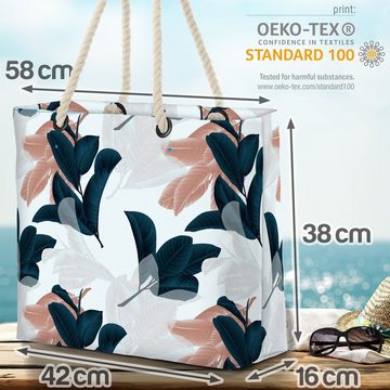 VOID Strandtasche (1-tlg), Abstrakte Palmen Beach Bag Palmen-Blätter Kunst Design Blumen floral grafisch