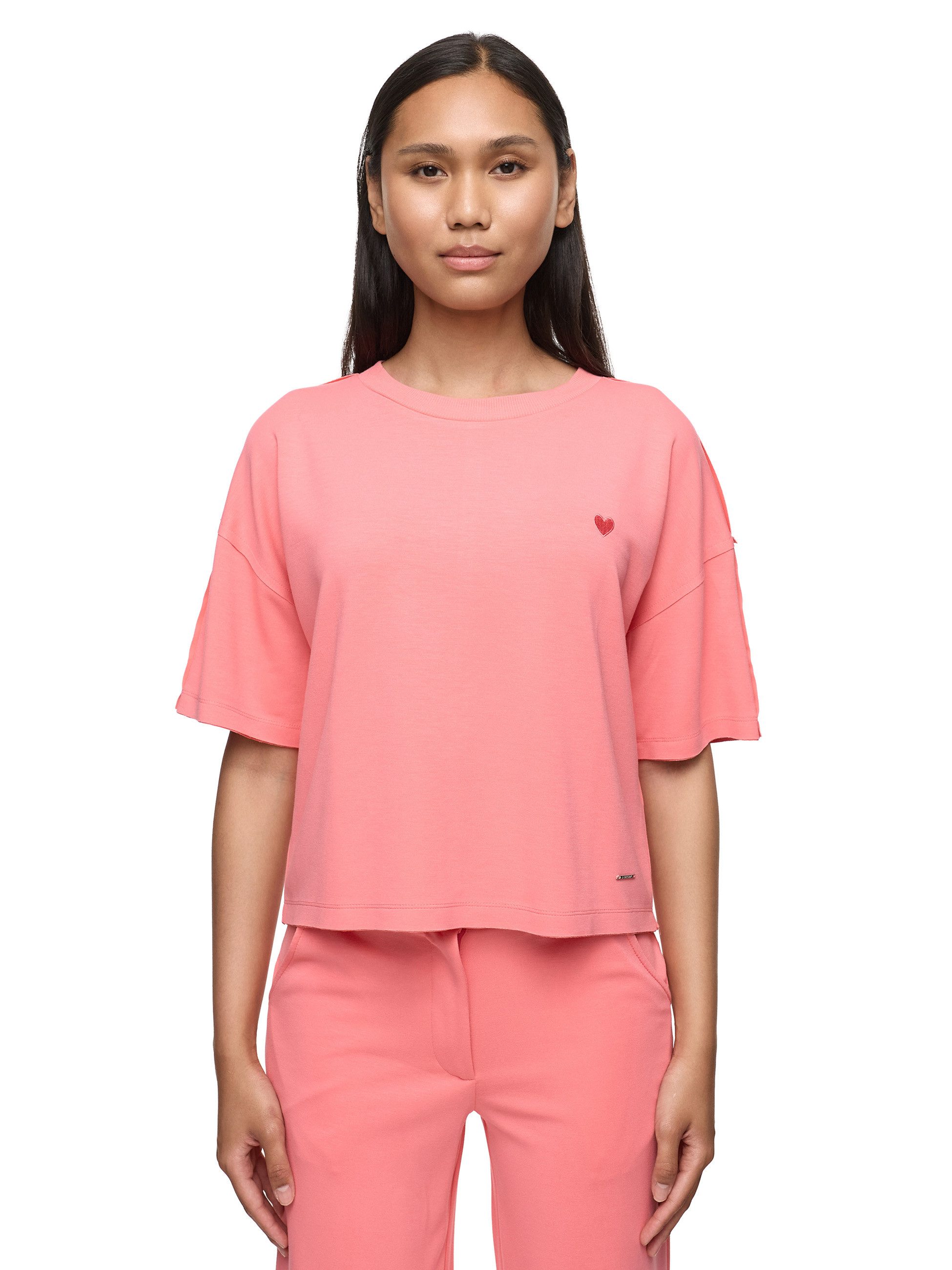 Decay T-Shirt Decay T-Shirt mit kleinen Herz-Design