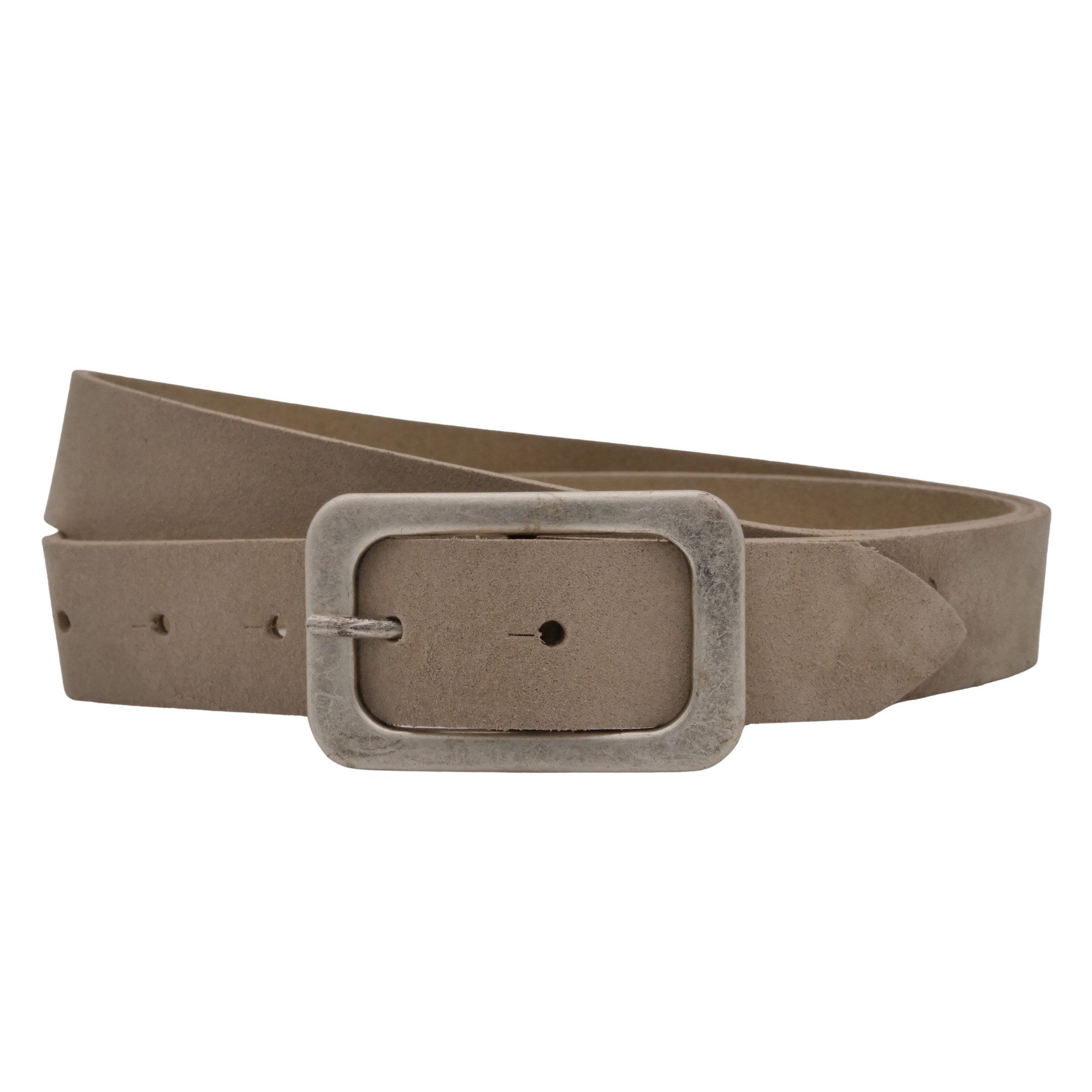 Ledergürtel AnnaMatoni Damen Ledergürtel in hochwertigem Velour Leder 3cm