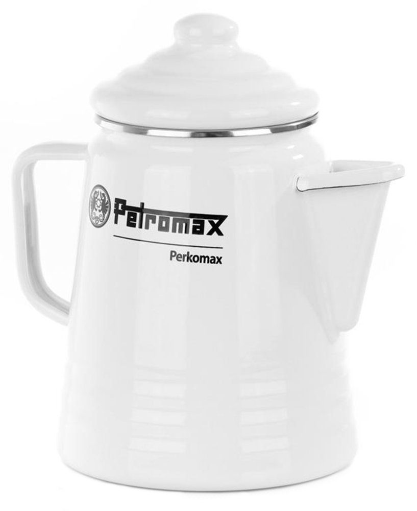 Petromax Perkolator Petromax per-9-s weiß, Kanne Kaffee 1.3l Kocher Tee Kaffeekanne 1,3l Perkolator