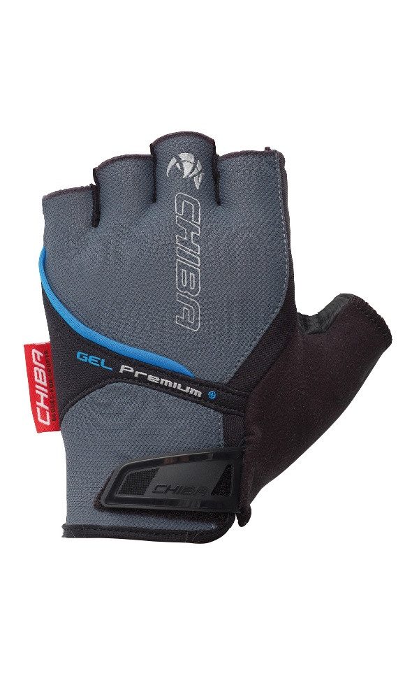 Fahrradhandschuhe Gel Premium grau