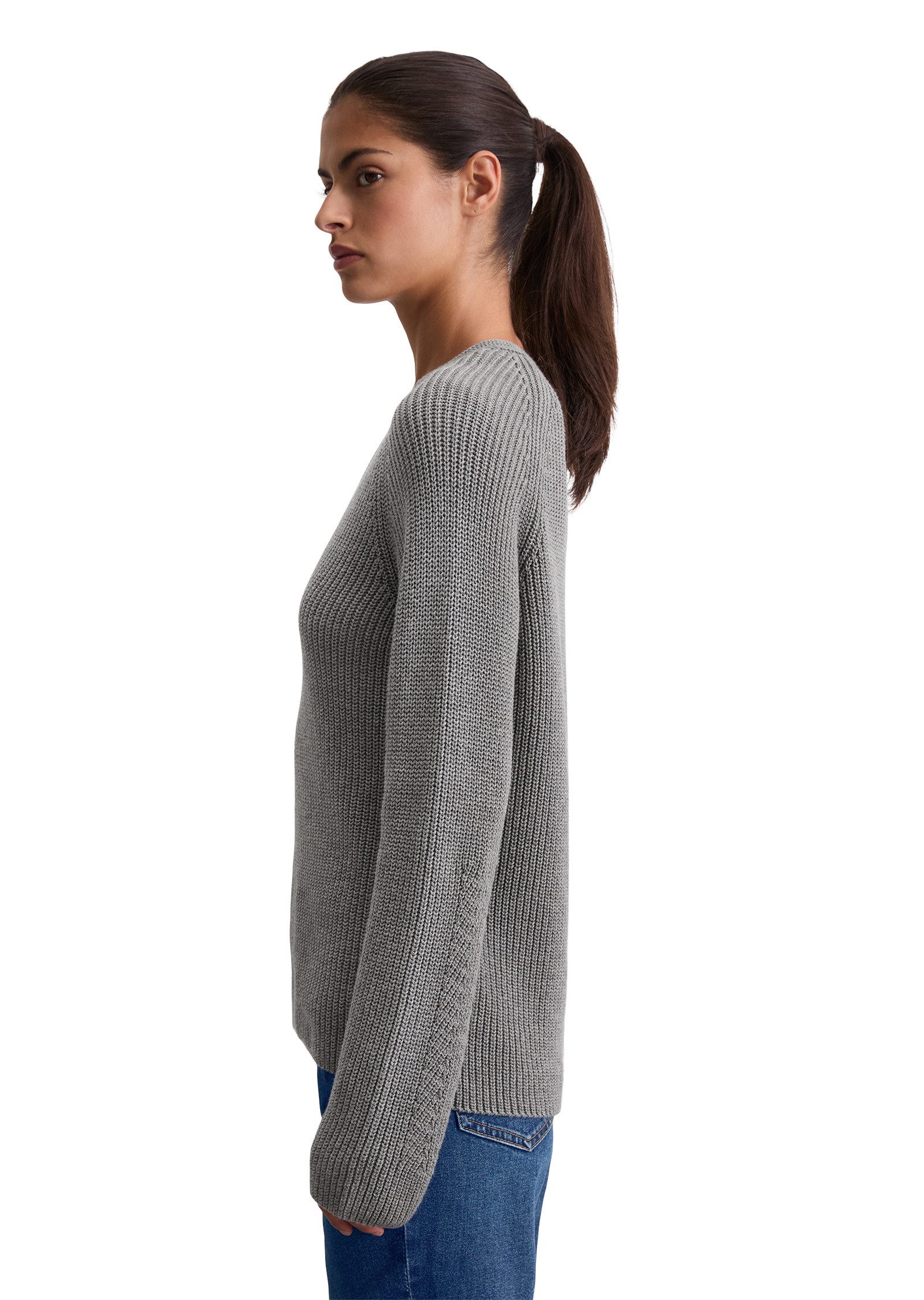 Marc O'Polo Strickpullover aus softem Baumwoll-Garn günstig online kaufen