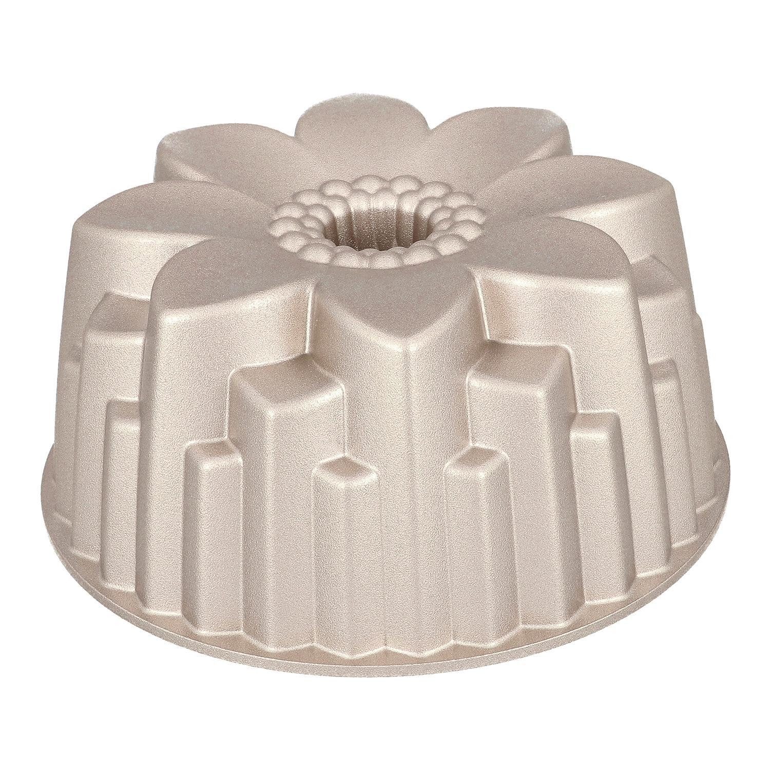 Birkmann Gugelhupfform CONTOURA, Ø 22 cm, Grau, Aluminiumguss, antihaftbeschichtet