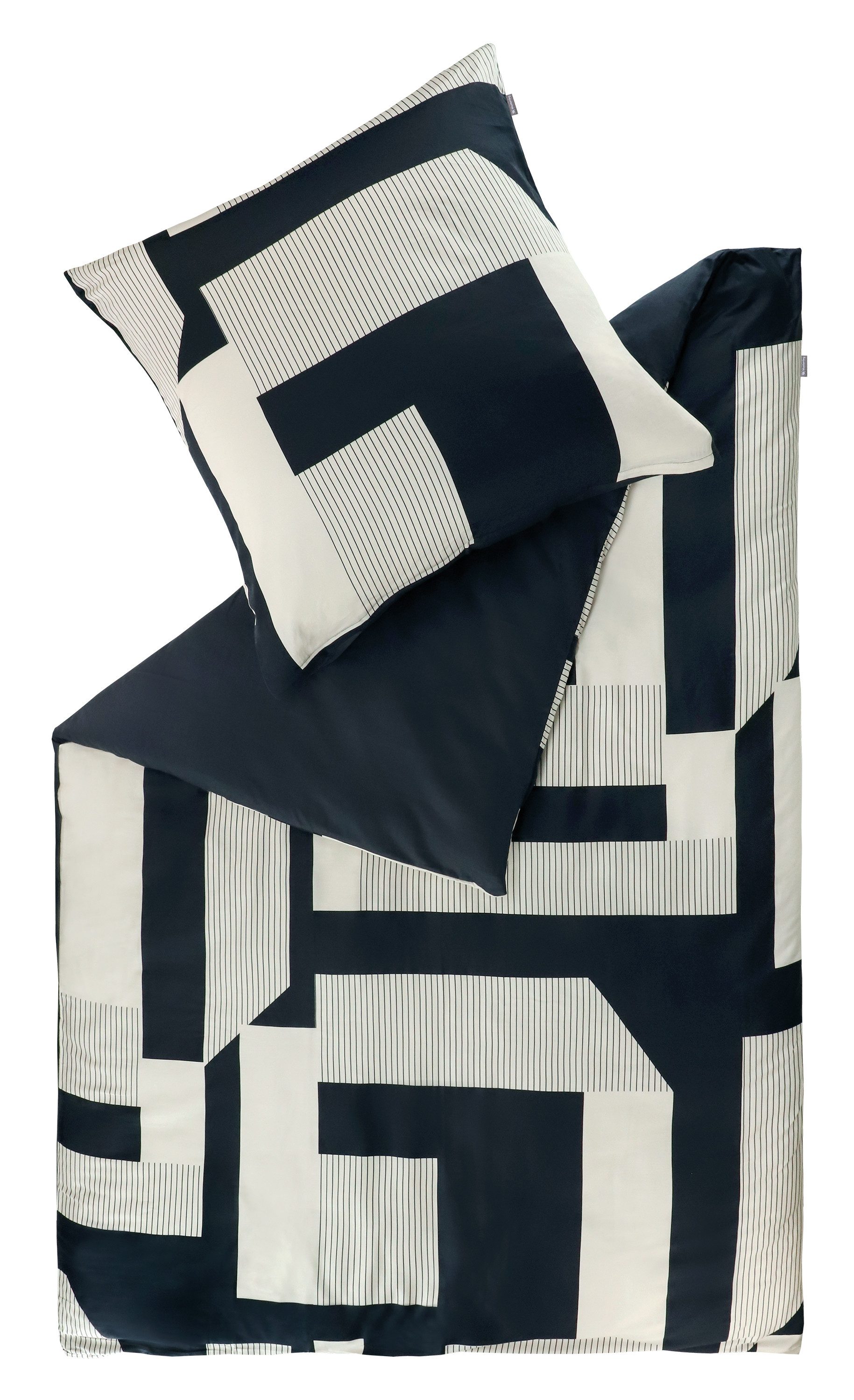 Musterring Wendebettwäsche Slow, Satin, 2 teilig, günstig online kaufen