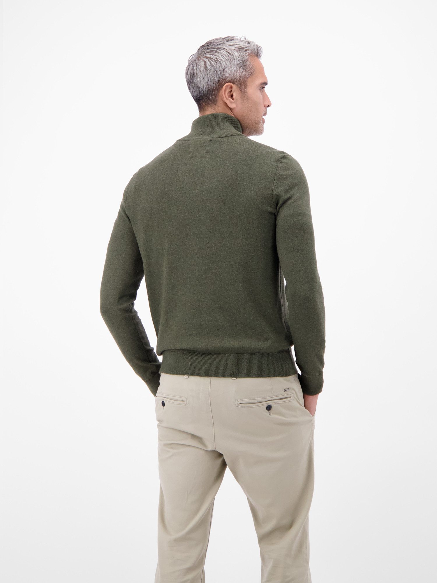 LERROS Troyer LERROS Flachstrickpullover mit Troyerkragen günstig online kaufen