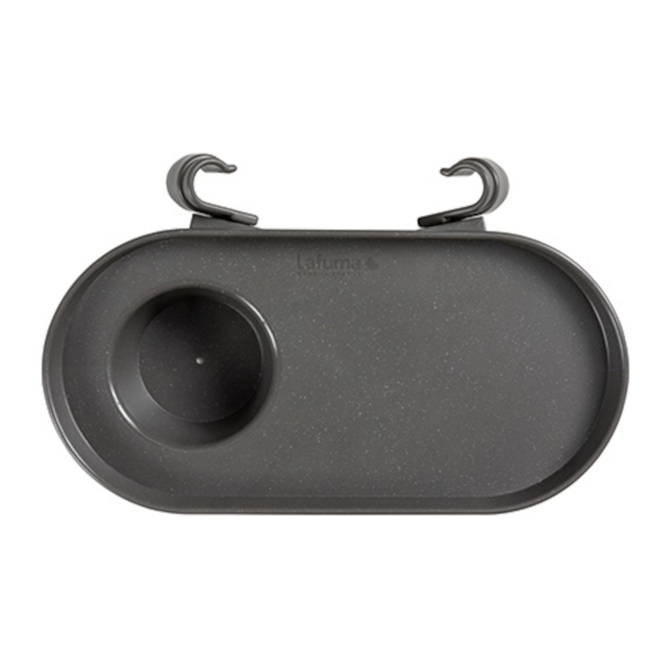 Lafuma Gartenlounge-Sessel Lafuma Getränkehalter PORTE GOBELET titane Cup Holder Becherhalter