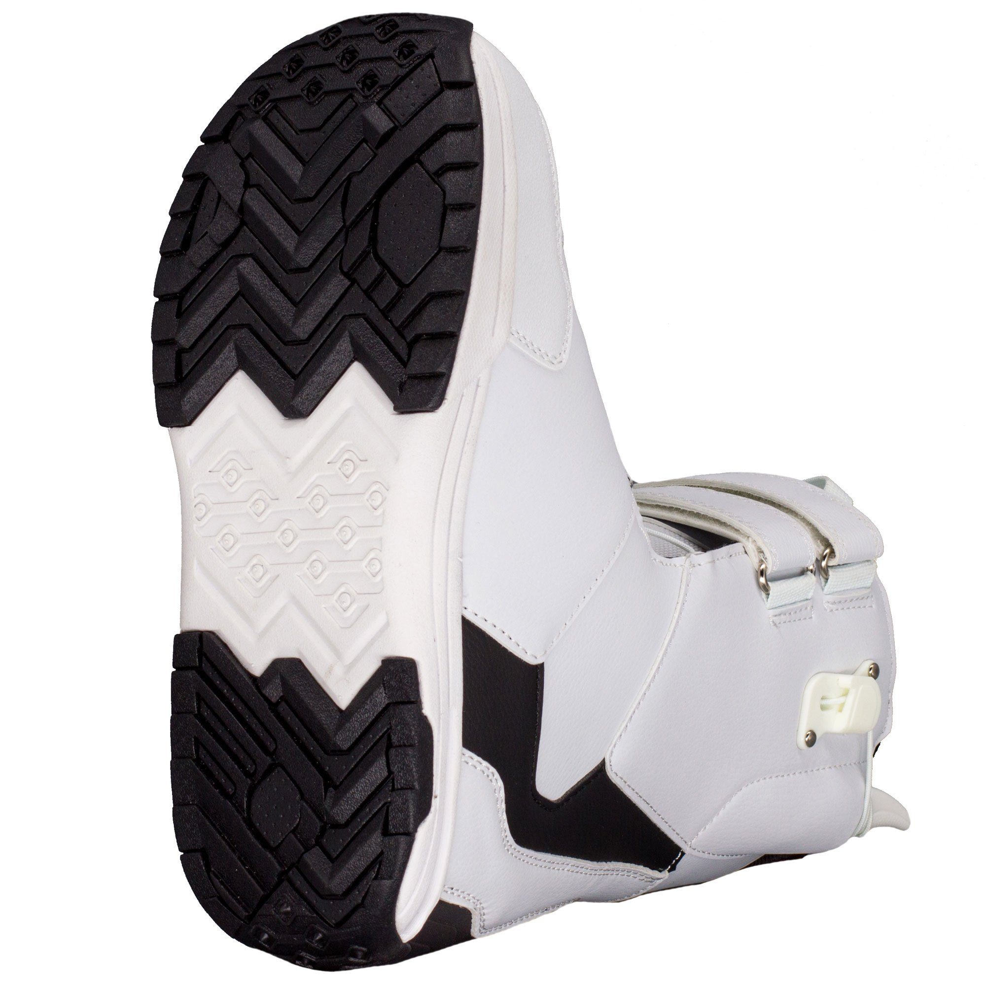 Airtracks Damen Snowboard Boots MASTER White QL Snowboardboots (Premium Schnellschnürsystem, All Mountain, Freeride, Freestyle Mod. 25/26)