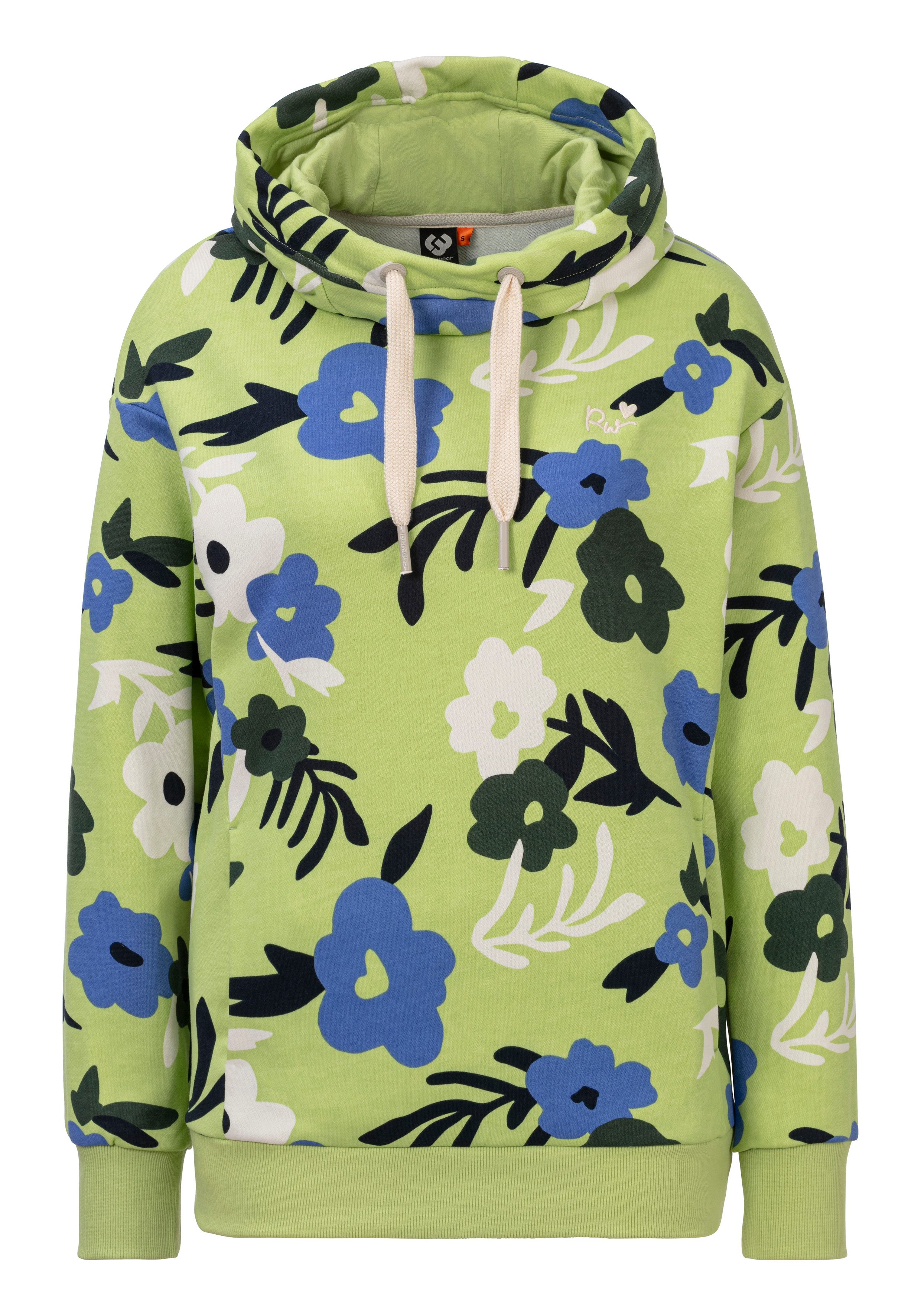 Ragwear Kapuzensweatshirt YODIS PRINT floraler Allover günstig online kaufen
