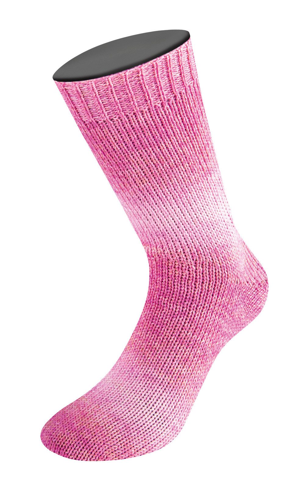 LANA GROSSA Meilenweit 100 WOOLYCELL DUO Häkelwolle, 400 m (4-fach Sockengarn ohne Polyamidanteil), 100 g