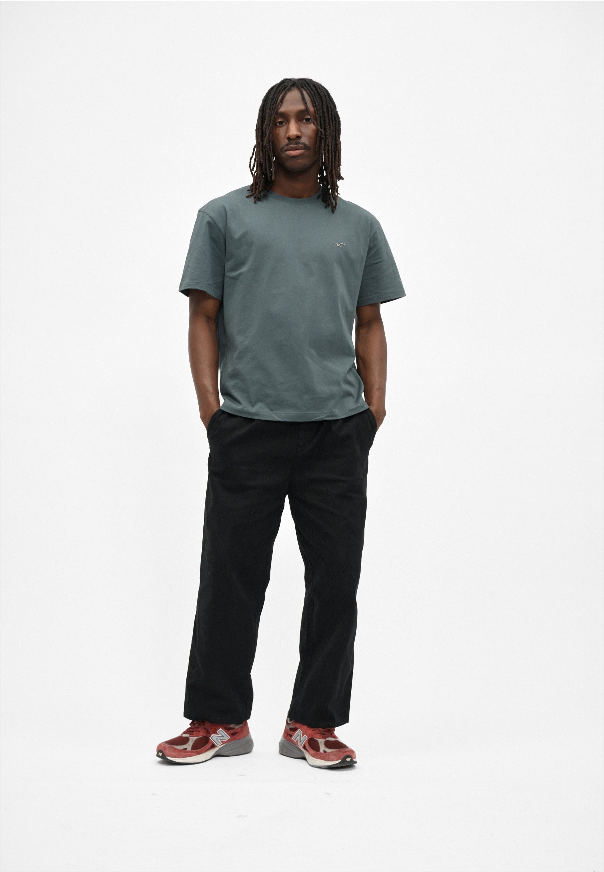 Cleptomanicx T-Shirt Boxy Tee Ligull Boxy Crop mit lockerem Schnitt