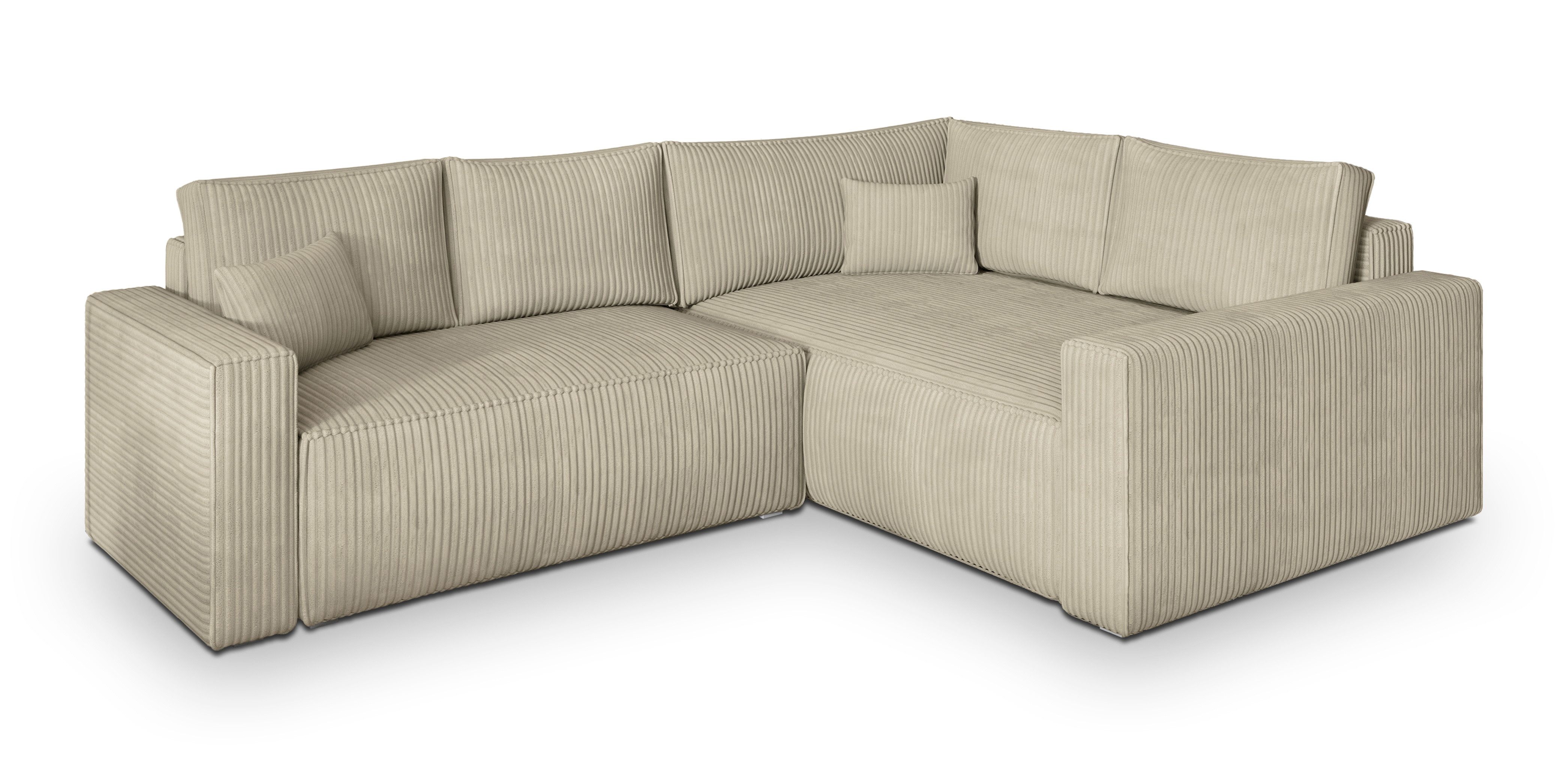 Masseno Ecksofa ERONIS mit Schlaffunktion L-Form, günstig online kaufen
