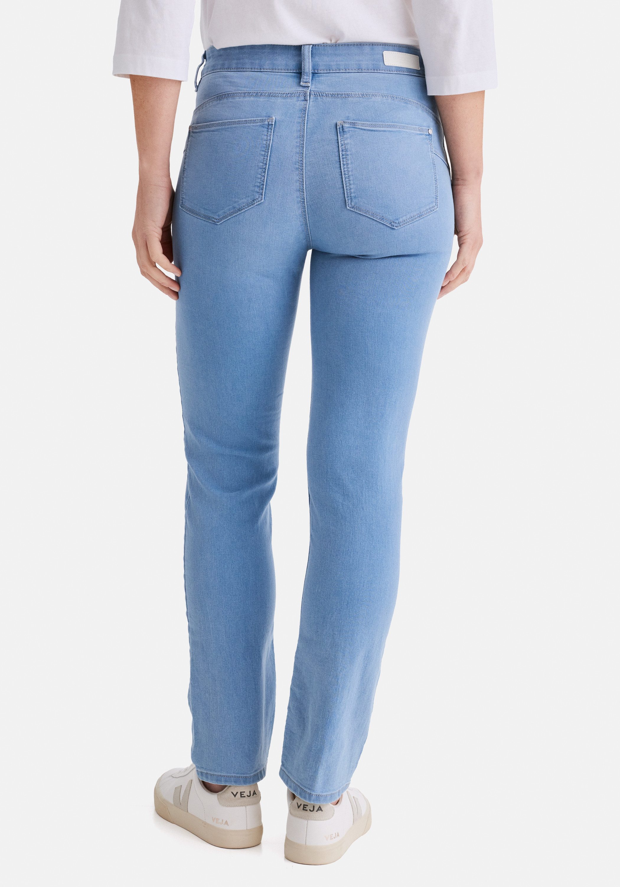STOOKER WOMEN 5-Pocket-Jeans Milano Denim Magic Shape Fit Jeans Casual Clean Wash Denim Jeans Magic Shape Effekt für Damen