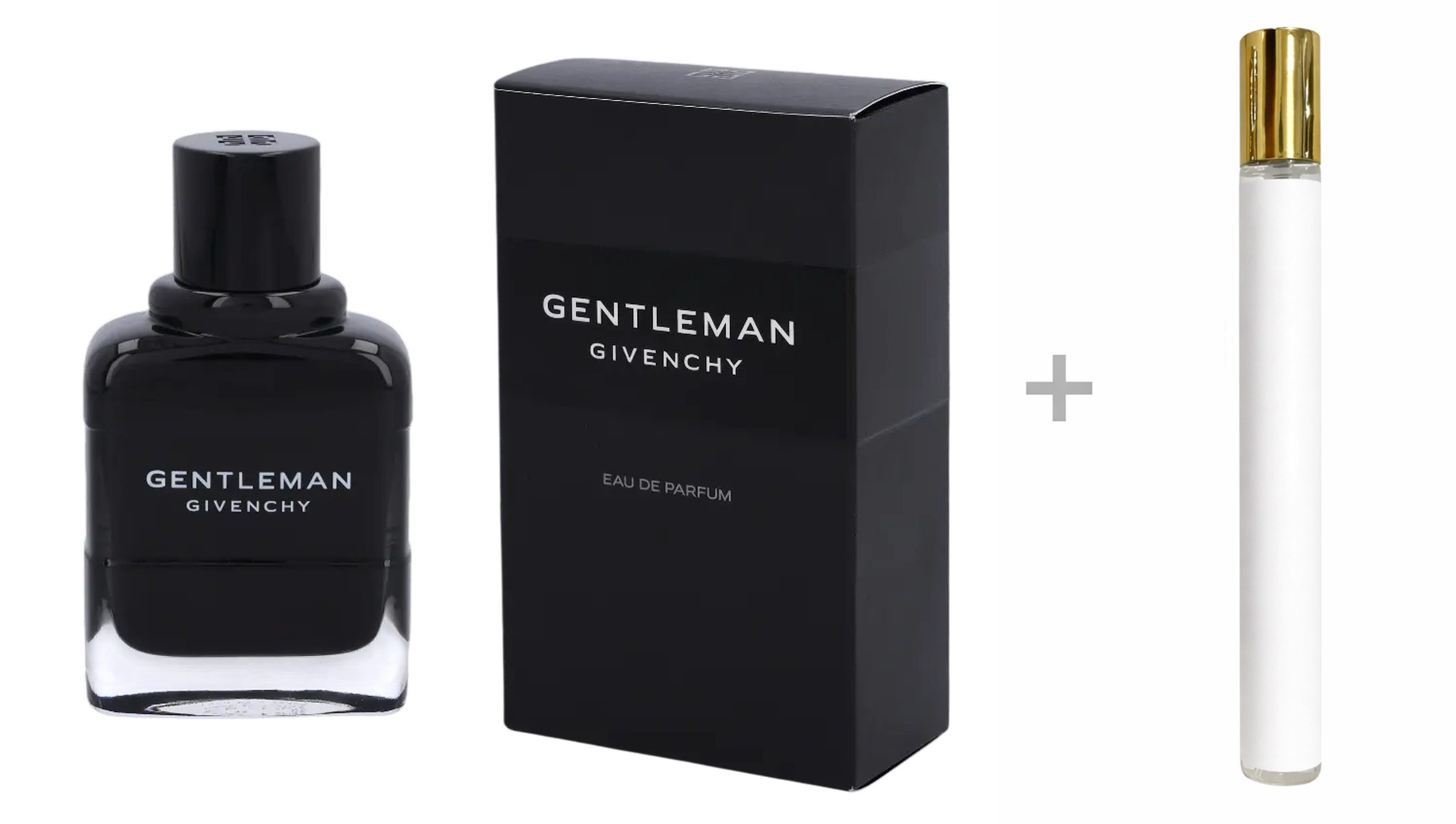 GIVENCHY Gentleman Eau de Parfum (EDP) Herren Spray, Warm-würzig-holziger Duft mit Pfeffer und Vanille - mit Reiseduft