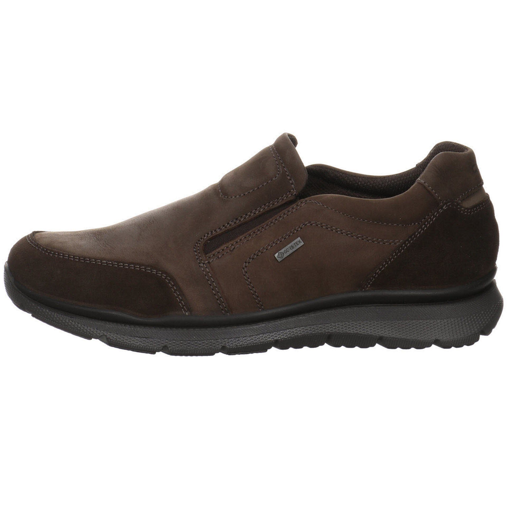 Slipper Ara Slipper 040900 Herren braun Benjo-Goretex Glattleder Schuhe Slipper