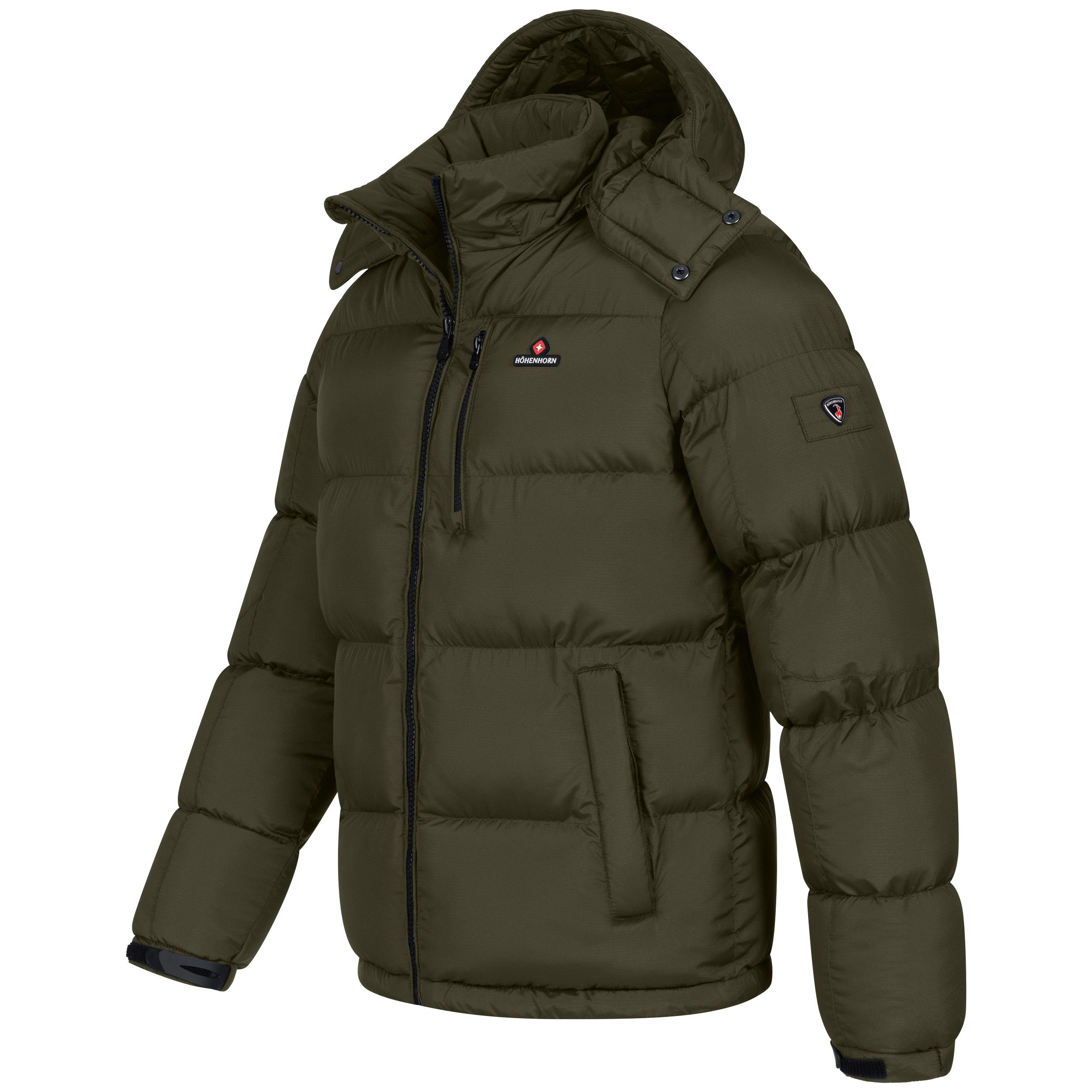 Höhenhorn Winterjacke Eiskar Herren Winter Jacke Gefüttert Steppjacke für Männer – Bild 2 von 5