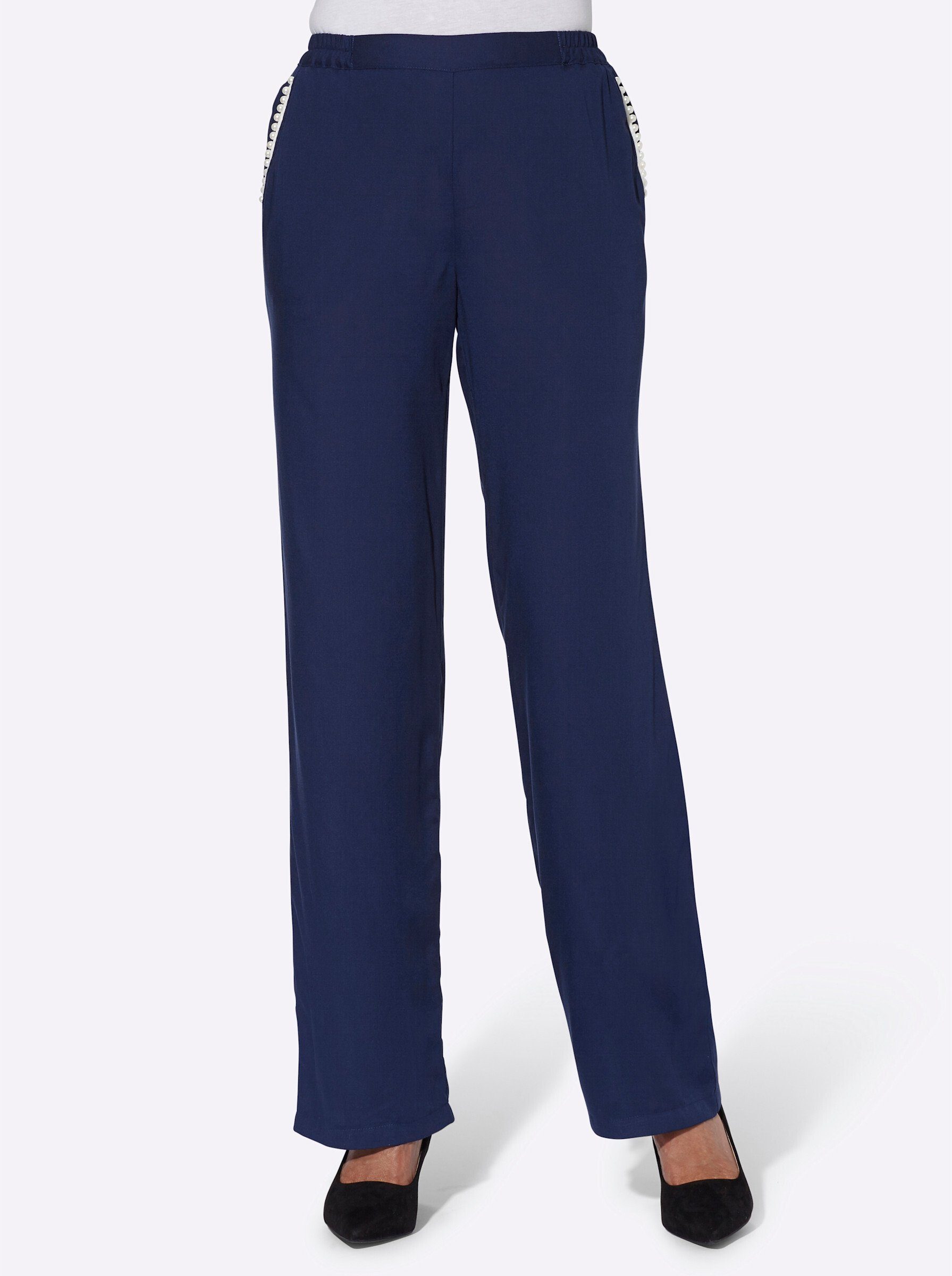 Sieh an! Jerseyhose Schlupfhose Innenbeinlänge ca. günstig online kaufen