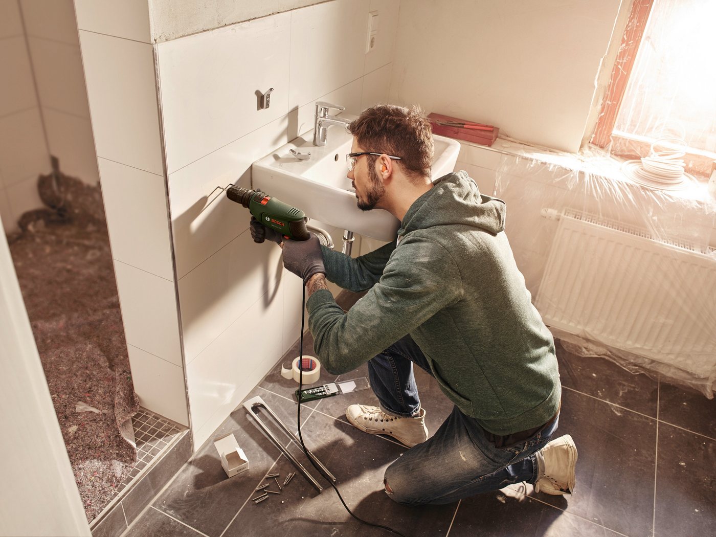 Thumbnail - Bosch Home & Garden Schlagbohrmaschine EasyImpact 600, 230 V