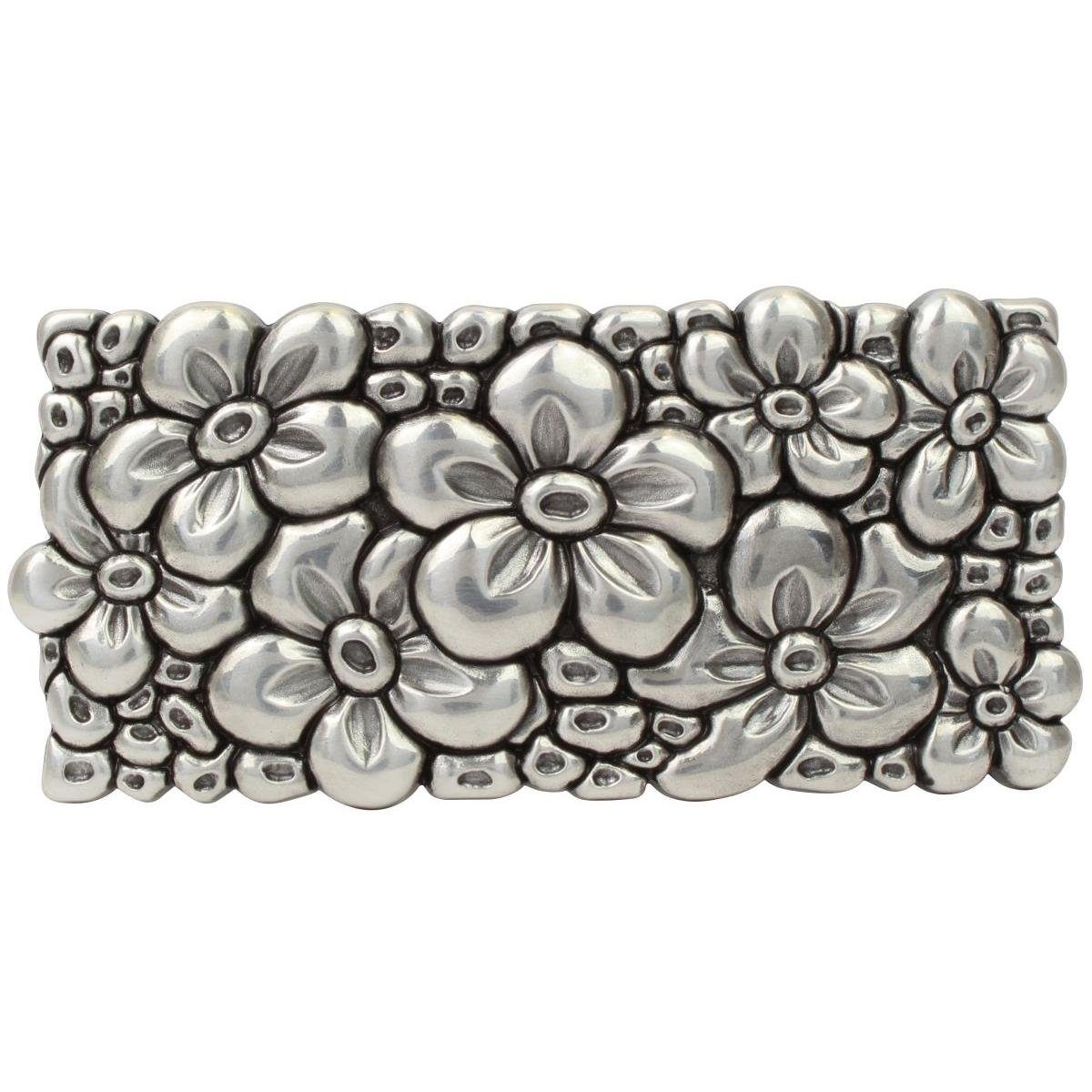 BELTINGER Gürtelschnalle Blumen 4,0 cm - Buckle Wechselschließe Gürtelschließe 40mm - Gürtel bi (1-St)