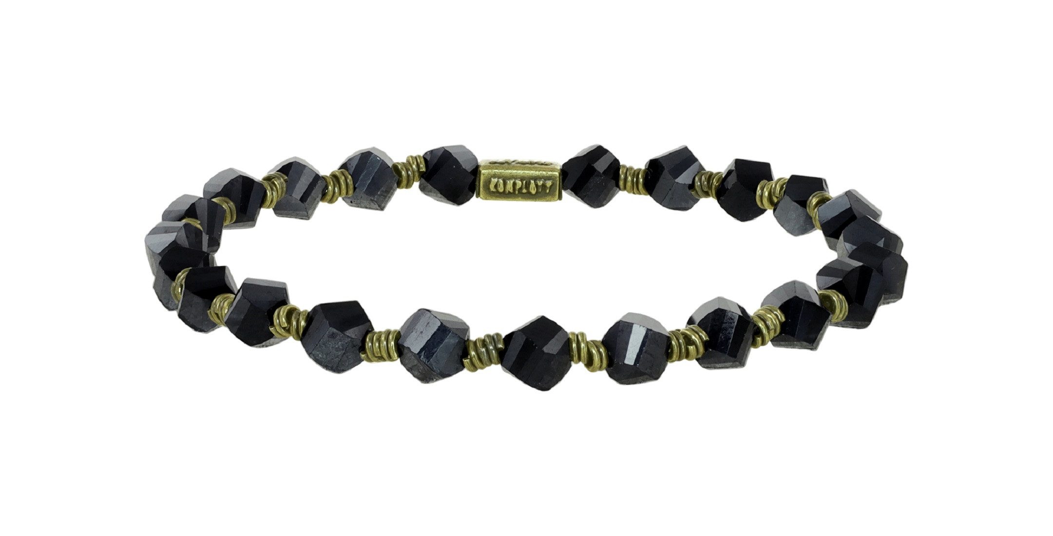 KONPLOTT Perlenarmband Konplott: Armband Petit Glamour d´Afrique solo - Kristall