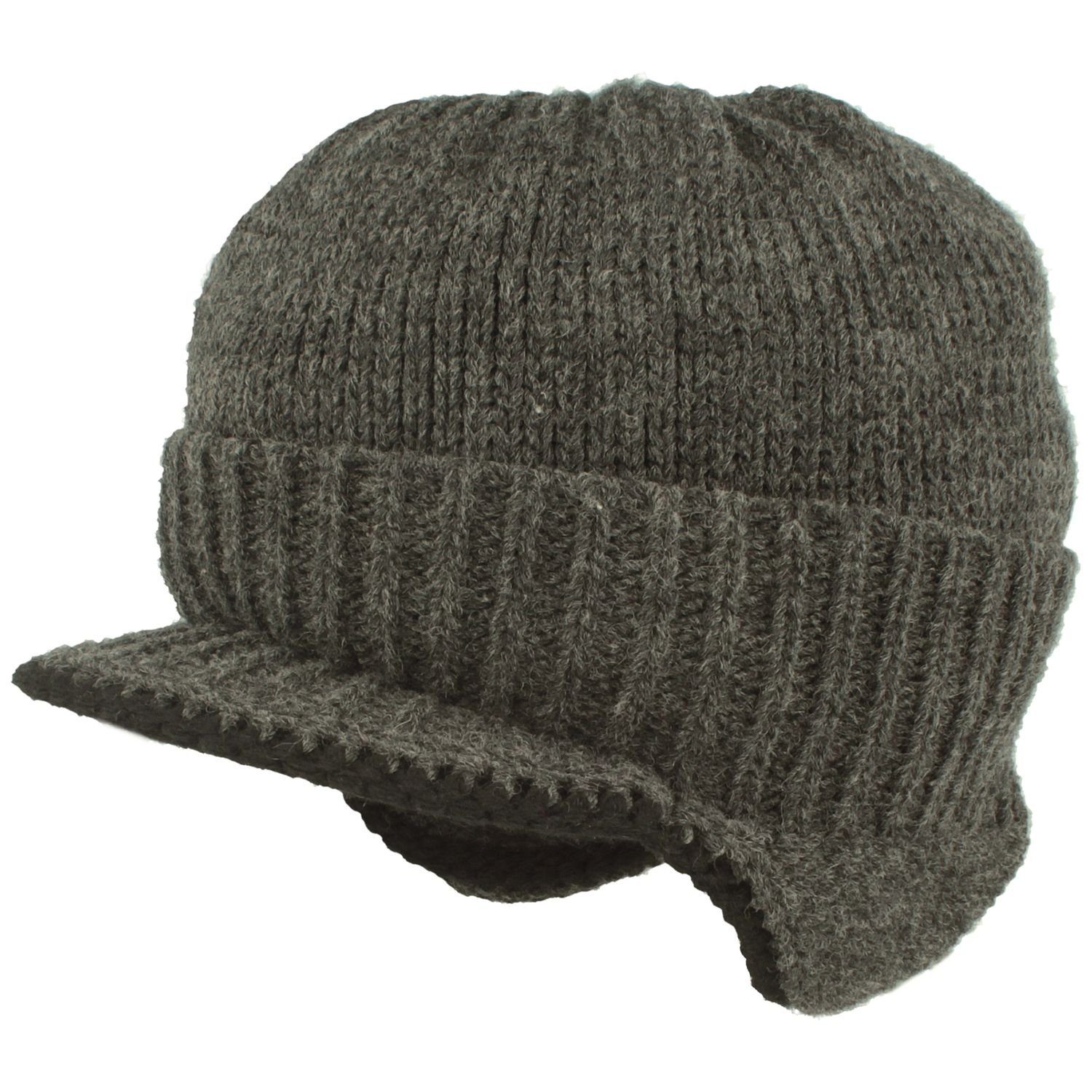 McBurn Strickmütze warm in Flieger-Optik mit günstig online kaufen