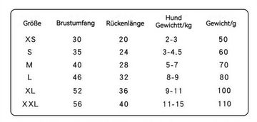 Rouemi Hundemantel Haustiermantel, Kleidung für kleine Hunde, bedruckter Mantel