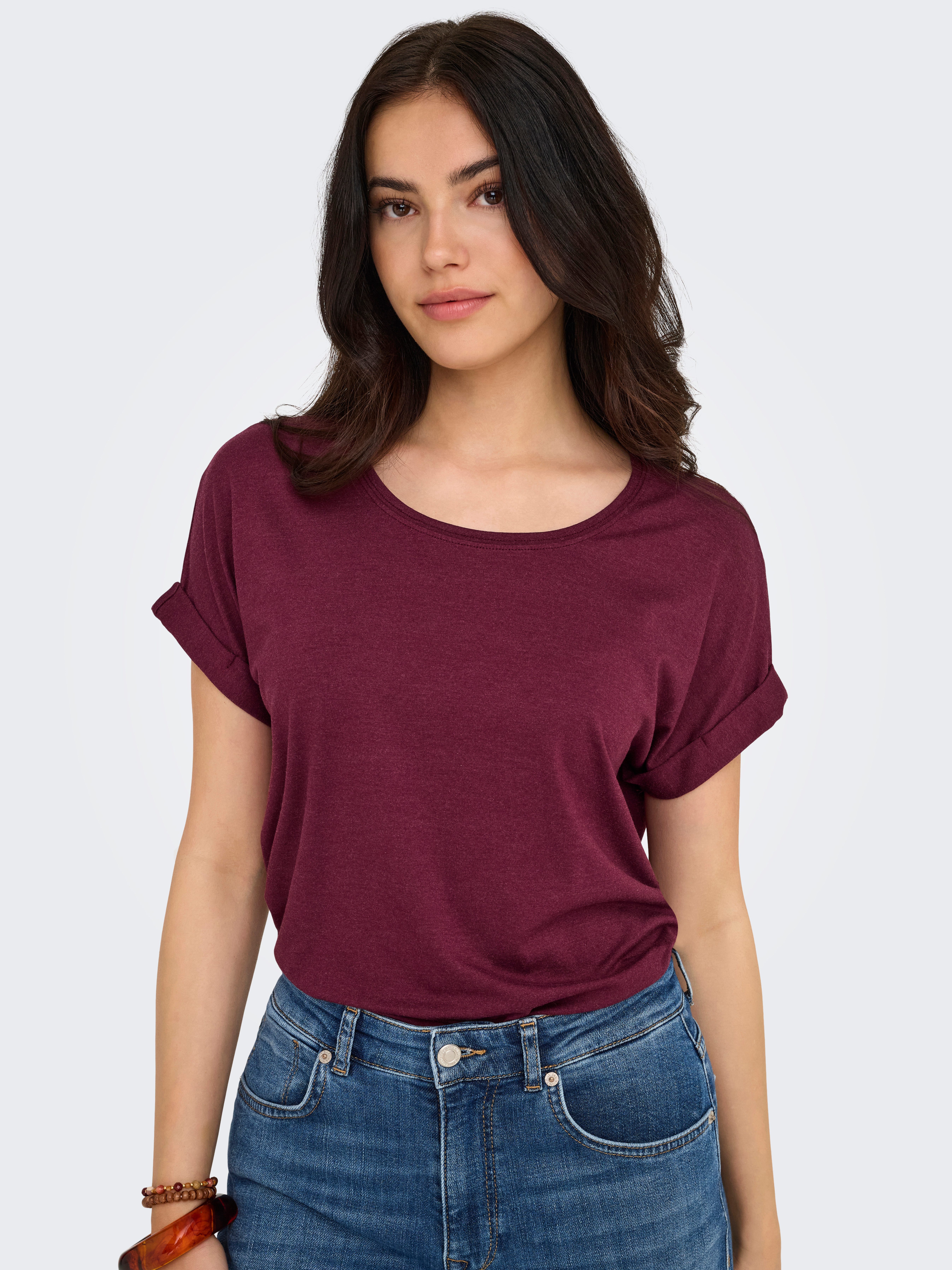ONLY T-Shirt ONLMOSTER S/S O-NECK TOP günstig online kaufen
