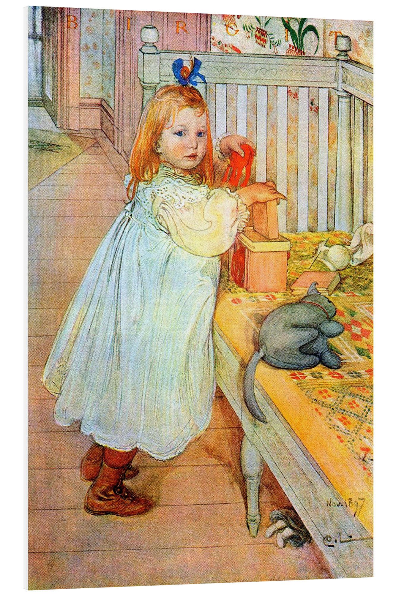 Posterlounge Wandbild Birgit, Carl Larsson, erhältlich als Poster, Leinwandbild, Wandsticker oder Acrylglasbild