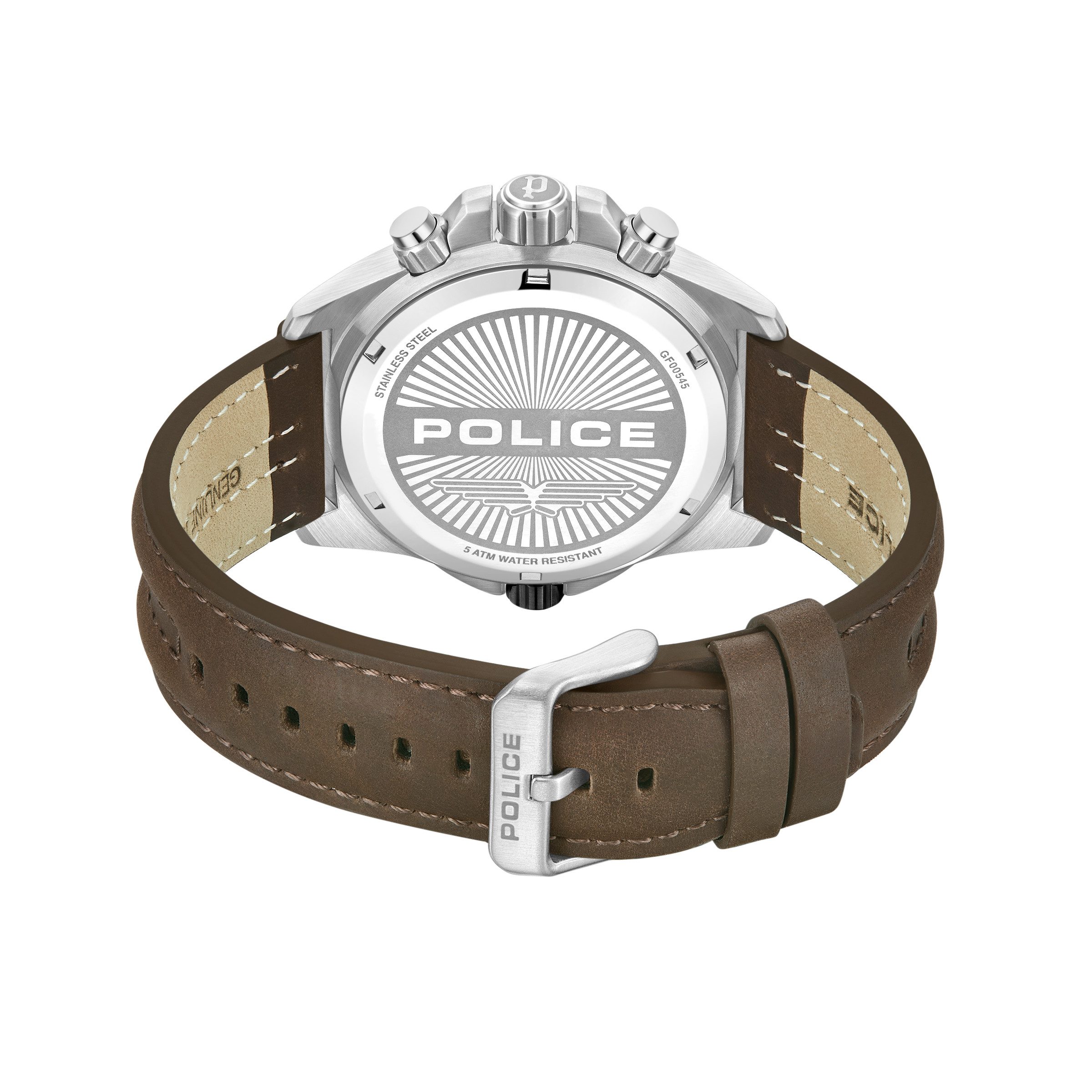 Police Quarzuhr Quarzuhr Herrenuhr 46 Quarz Herren
