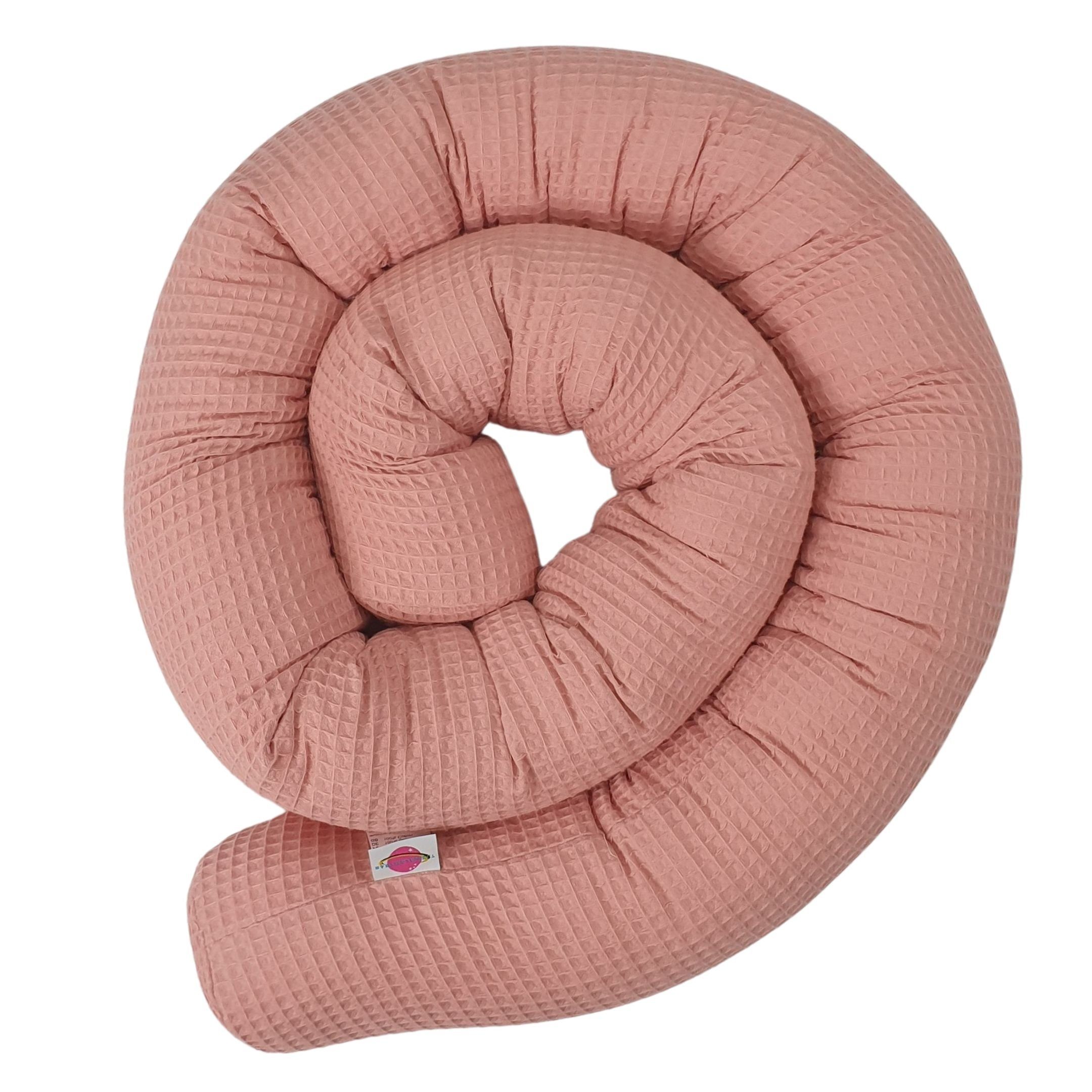 Babymajawelt Bettrolle Bett Nestchen Schlange, Wickeltischumrandung Waffel, günstig online kaufen