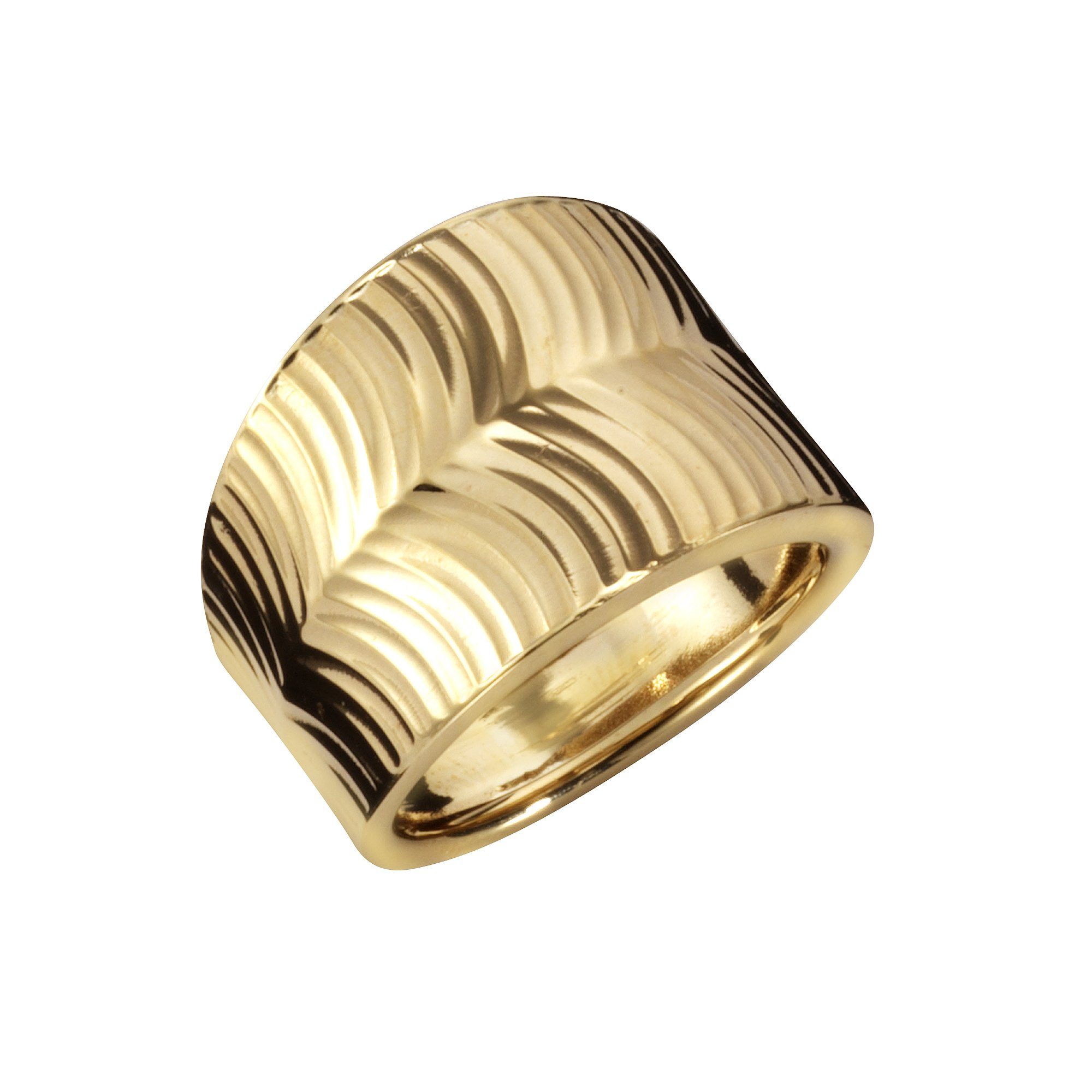 Fingerring diamantiert K. by Ellen 333 Fascination Gold