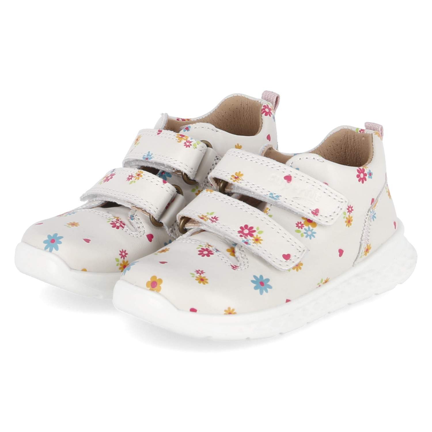 Superfit Superfit 1-000363-1000 Unisex Glattleder weiss Lauflernschuh