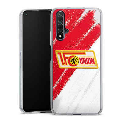 DeinDesign Handyhülle Offizielles Lizenzprodukt 1. FC Union Berlin Logo, Huawei Nova 5T Slim Case Silikon Hülle Ultra Dünn Schutzhülle