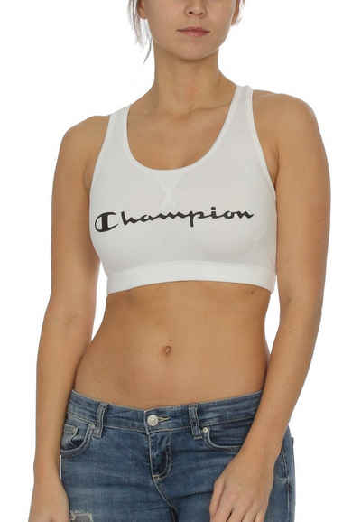 Champion T-Shirt Champion Bra Damen 112570 F19 WW001 WHT Weiss