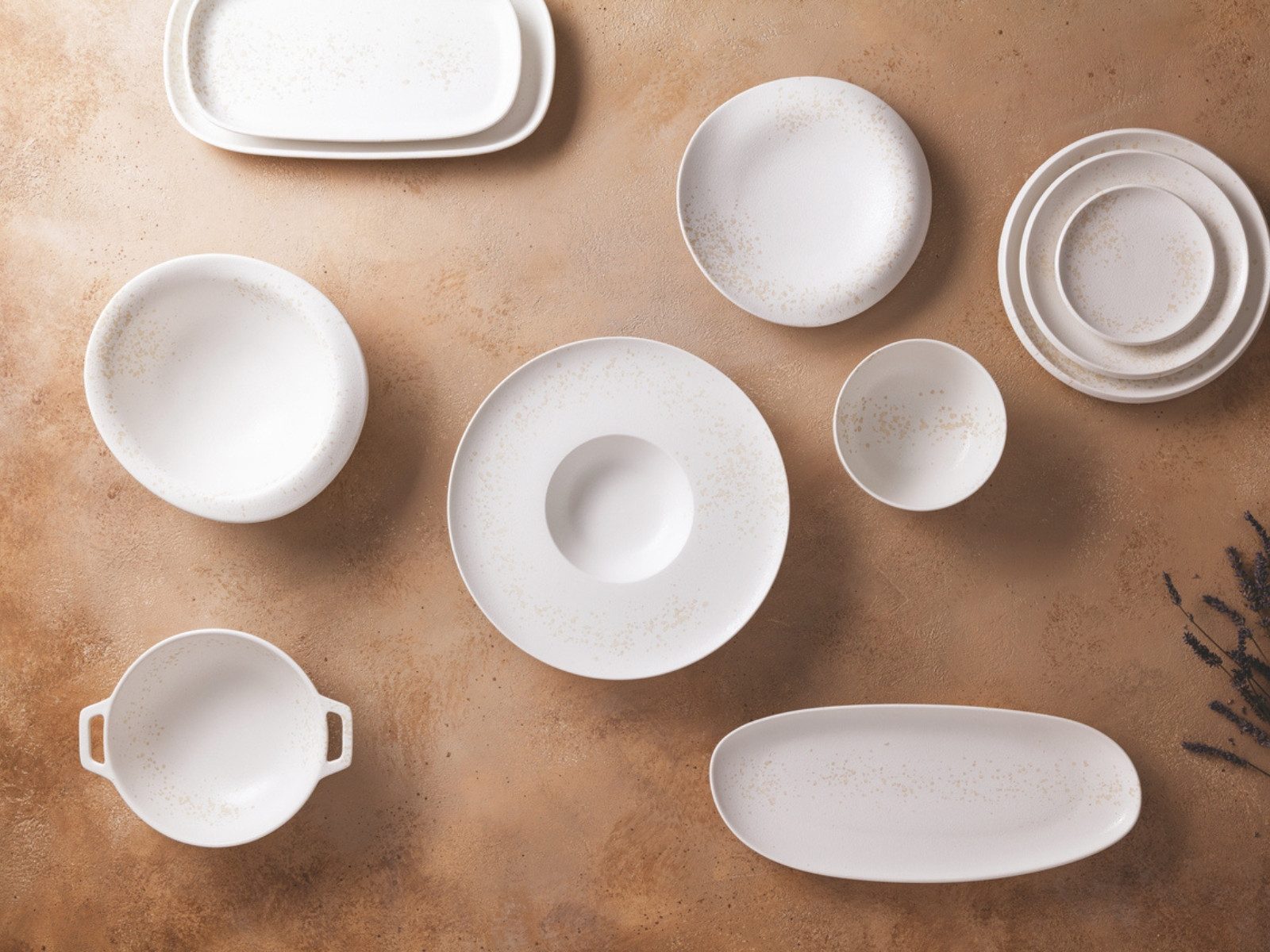 Rosenthal Dessertteller White River Teller flach 14cm