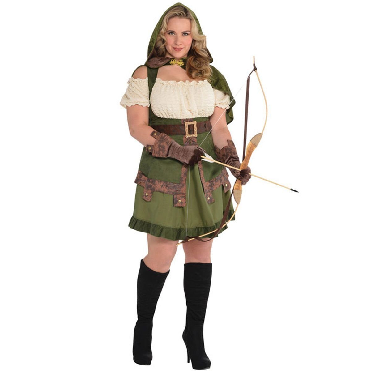 Amscan Kostüm Robin Hood Damenkostüm