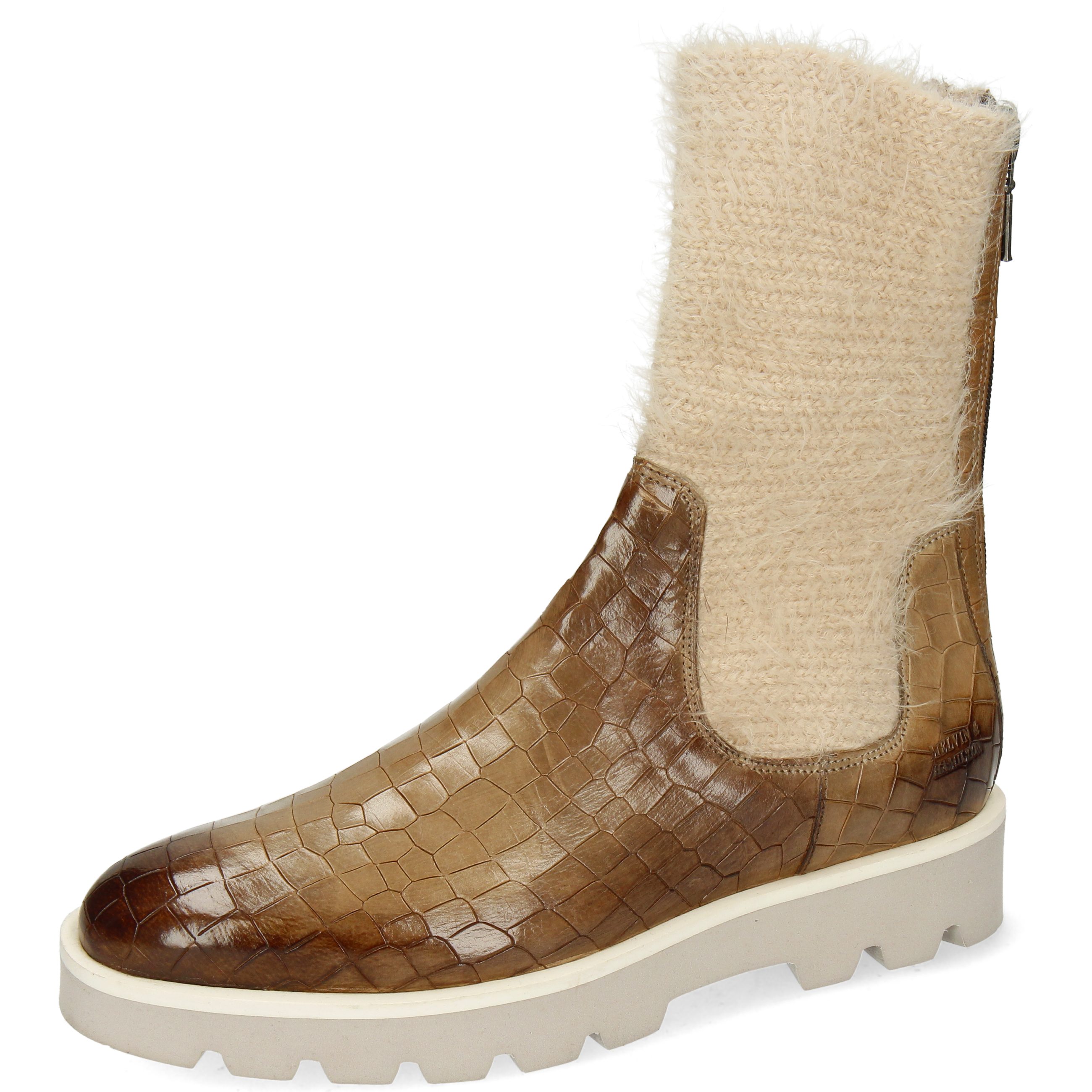 Susan 69 Crock Nord Melvin Sabbia Stretch & Hamilton Visone Stiefel