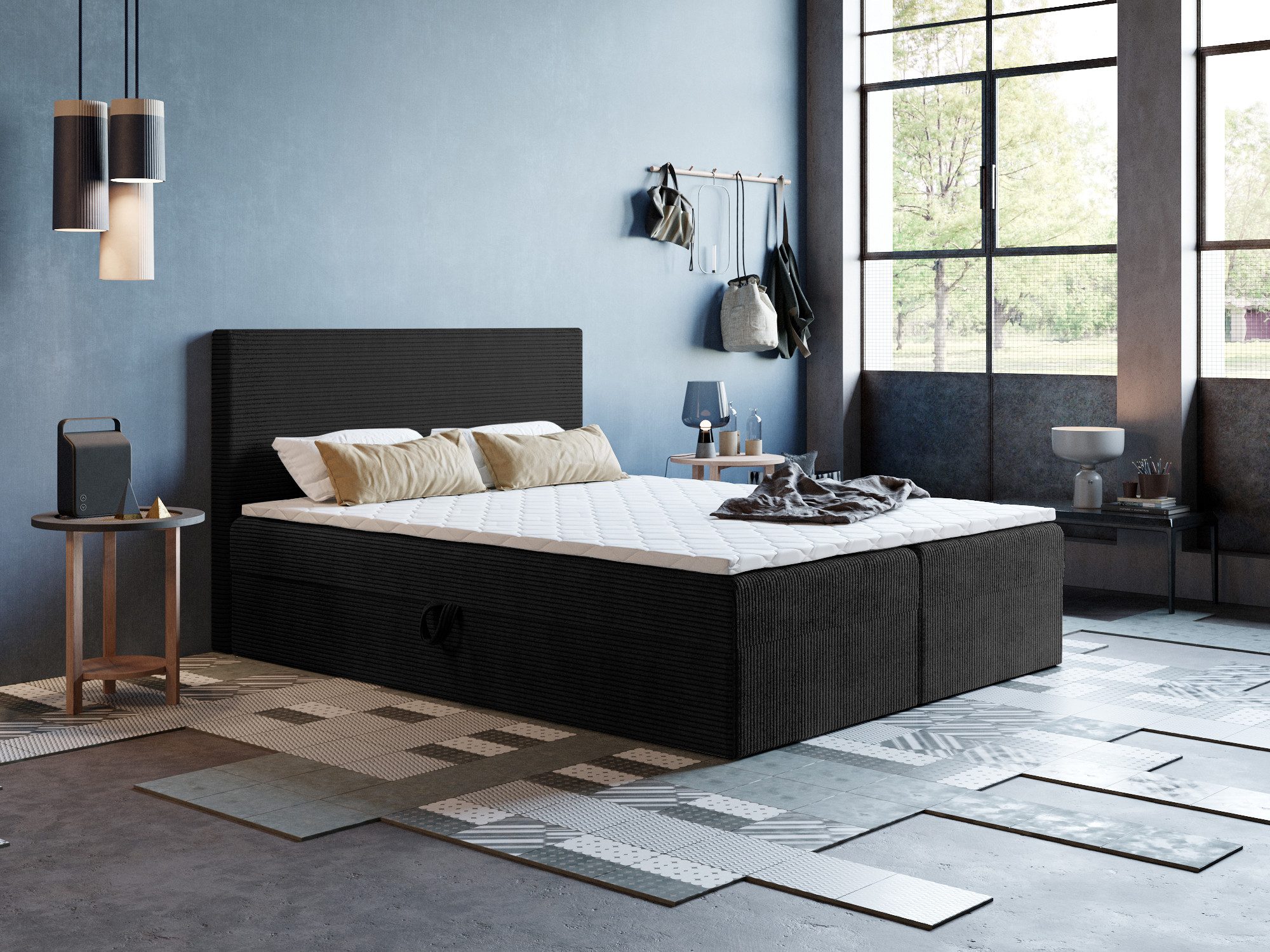Godre Boxspringbett 180x200 cm - mit günstig online kaufen