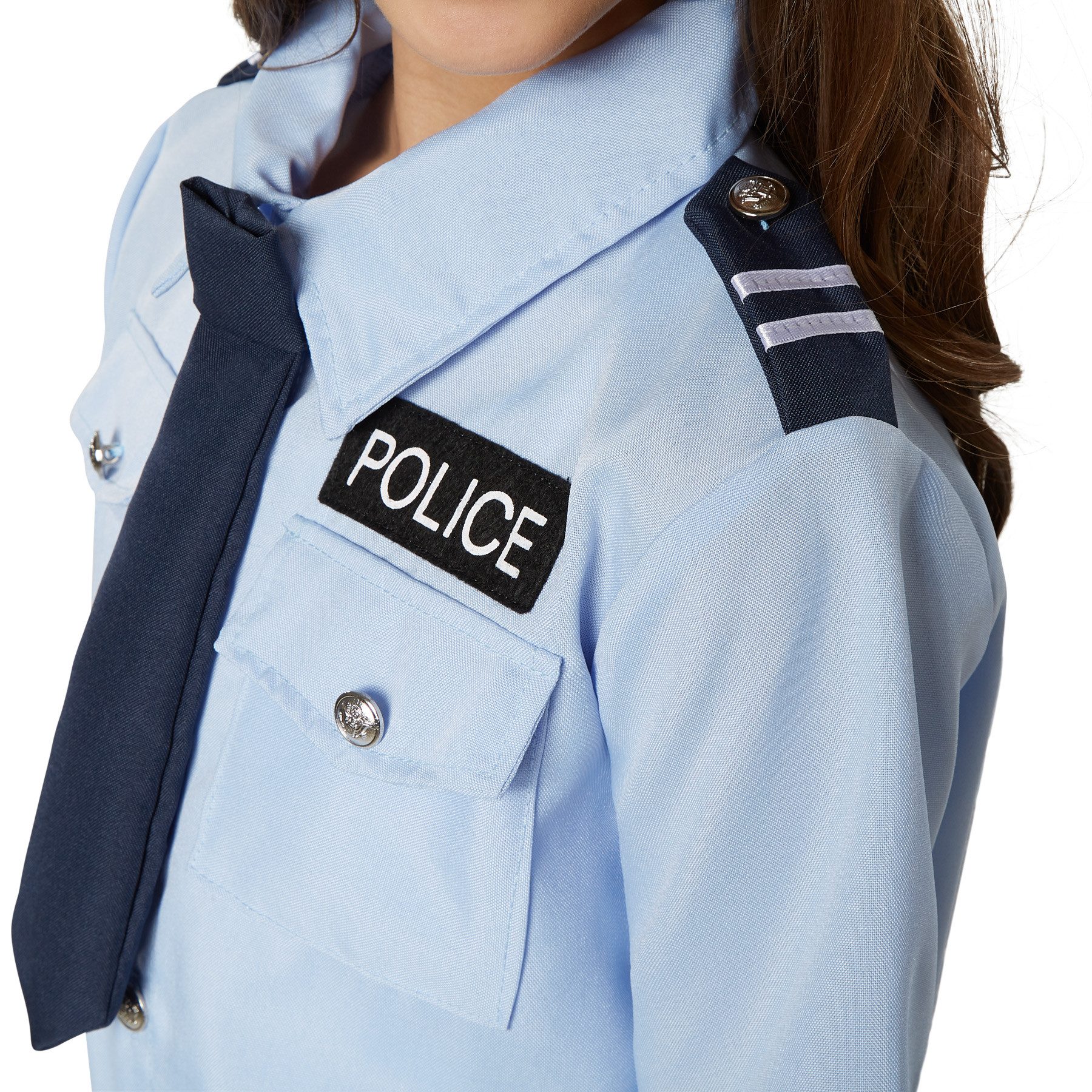 dressforfun Kostüm Mädchenkostüm Police Girl, Cooles und lässiges Kostüm