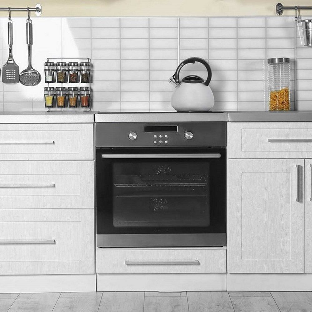 RESTO Kitchenware Wasserkessel Lyra, Flötenkessel 2,7 l mit wärmespeicherndem Boden im Geschenkkarton, Edelstahl (1-tlg), mit ergonomischem, wärmeableitenden Bakelit-Griff
