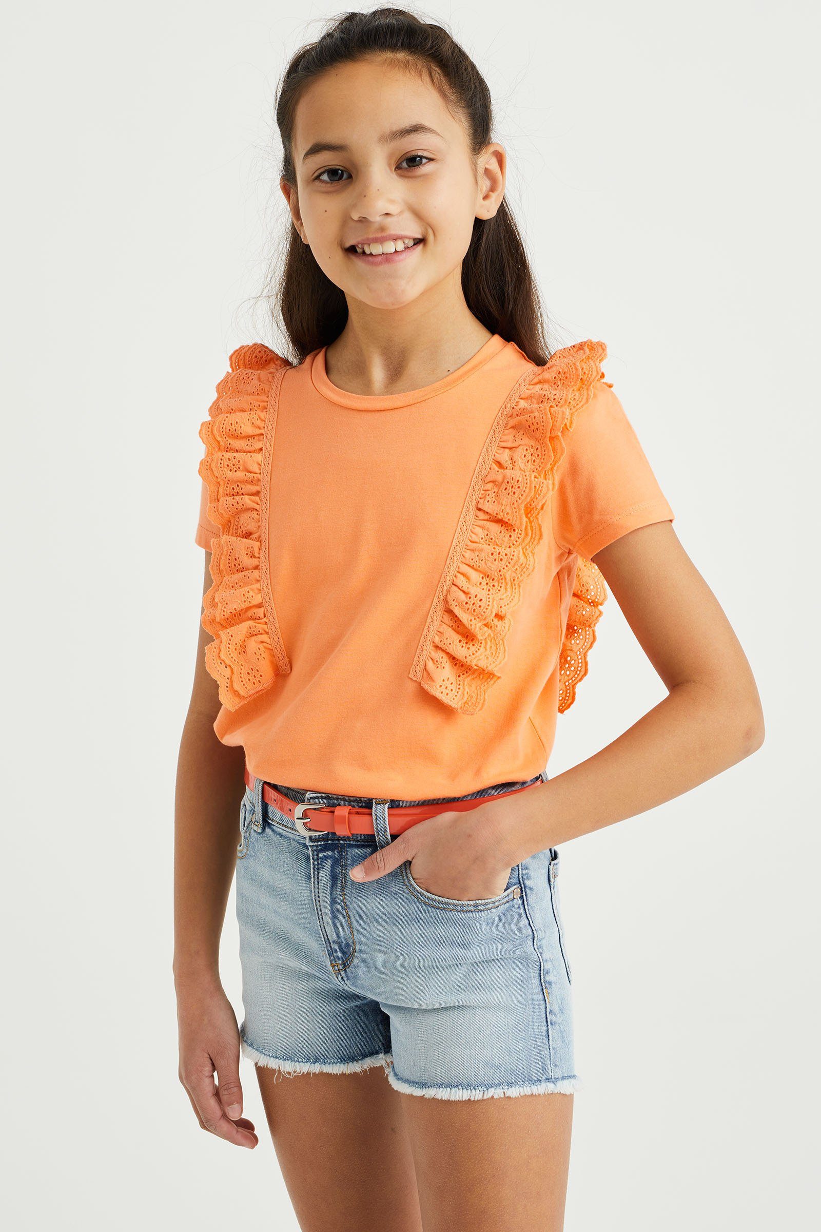 Orange Fashion WE T-Shirt (1-tlg)