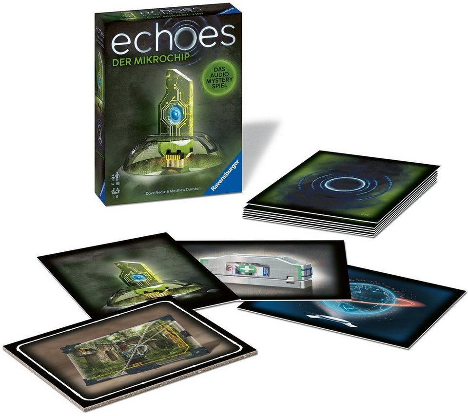 Ravensburger Spiel, Audio Mystery Spiel »echoes Der Mikrochip«, Made