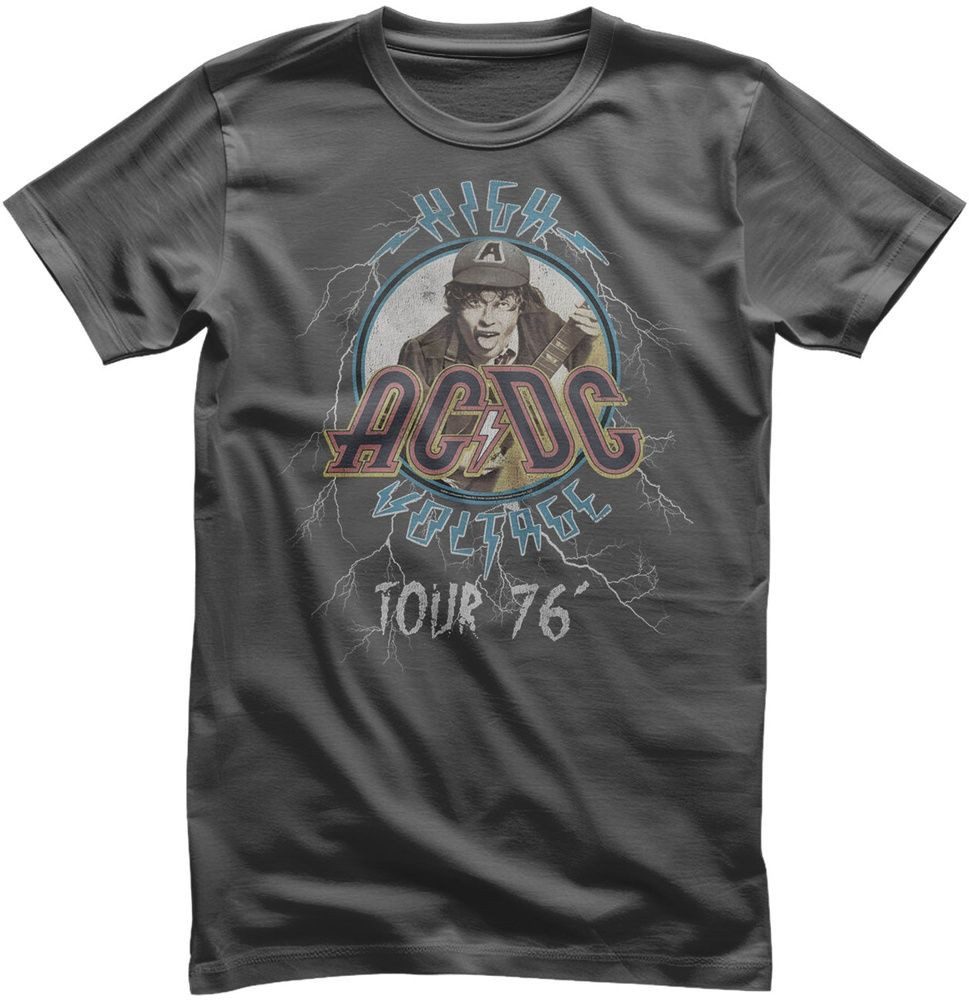 AC/DC T-Shirt AC/DC High Voltage Tour 76' T-Shirt